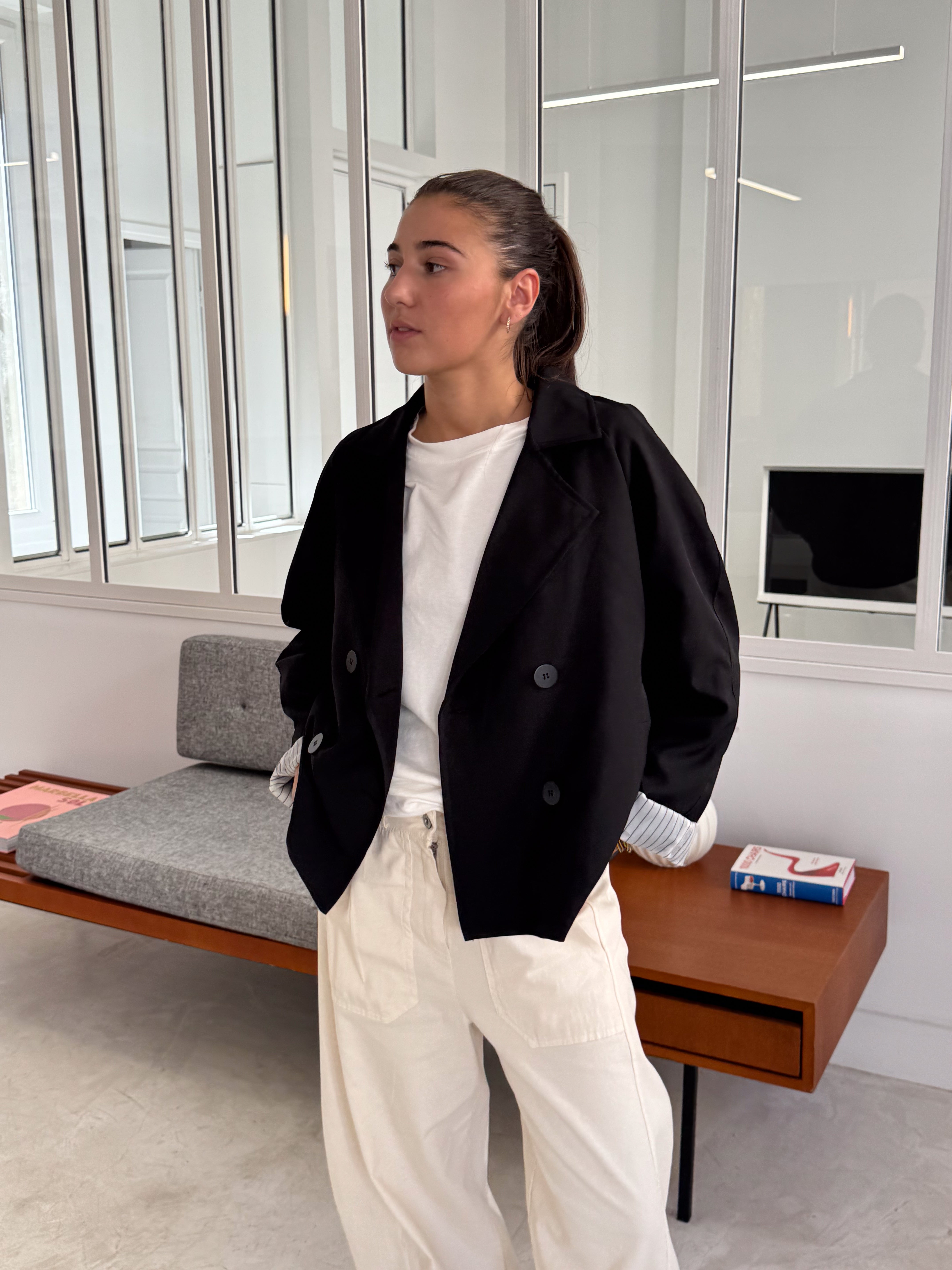 Schwarzer Blazer von Nolan