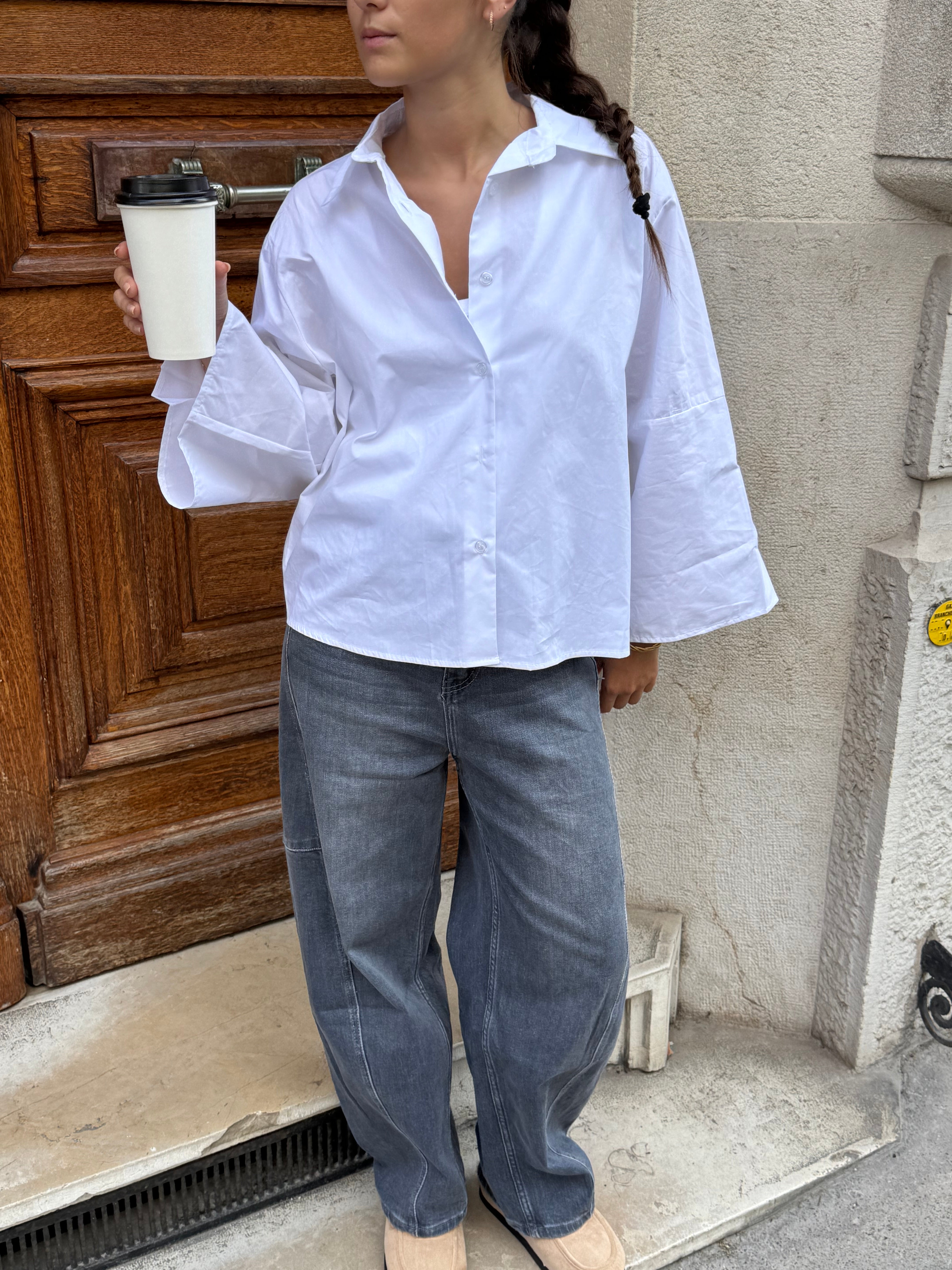Camisa Evelyne blanca