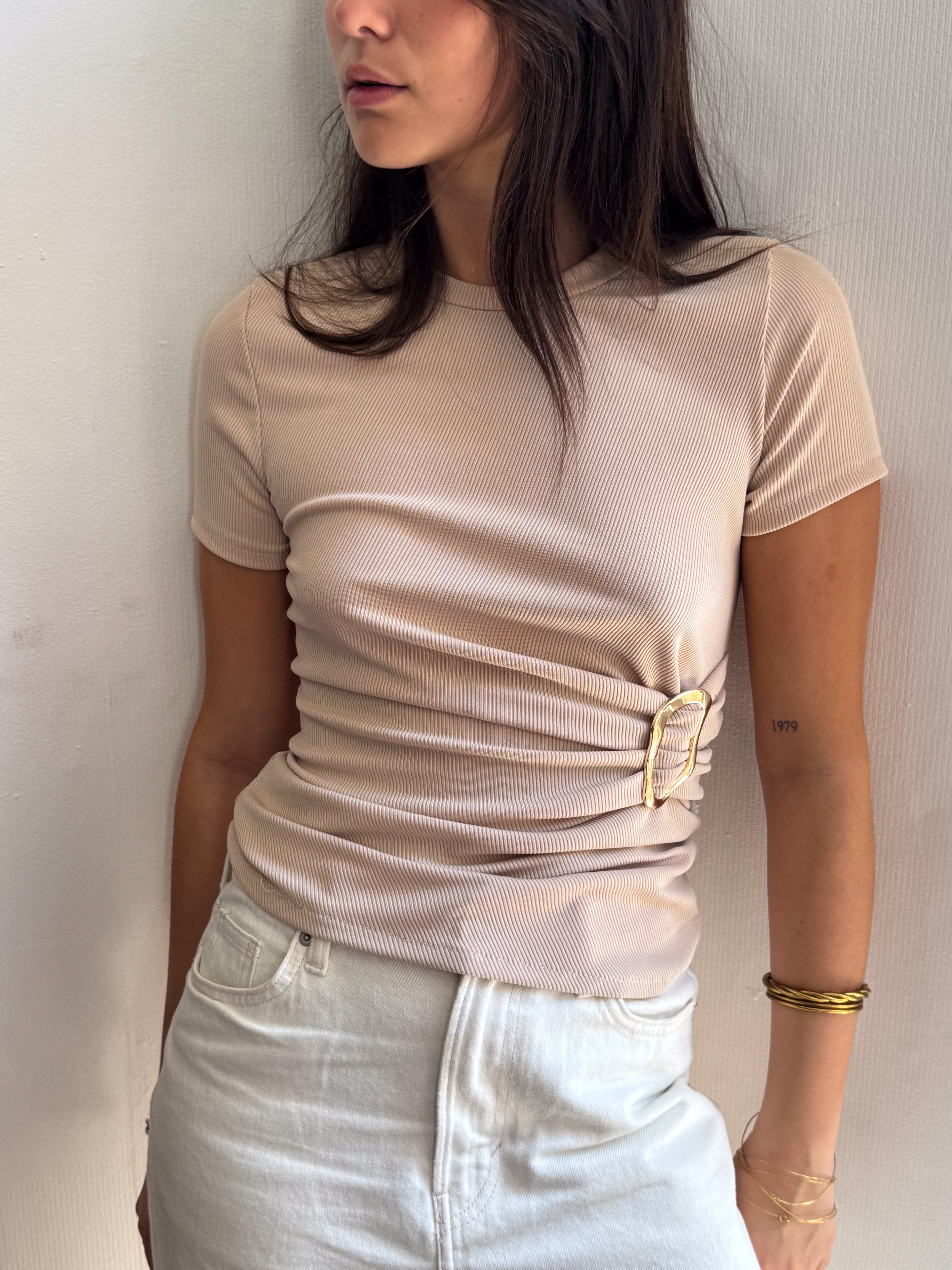 Cherine beige top