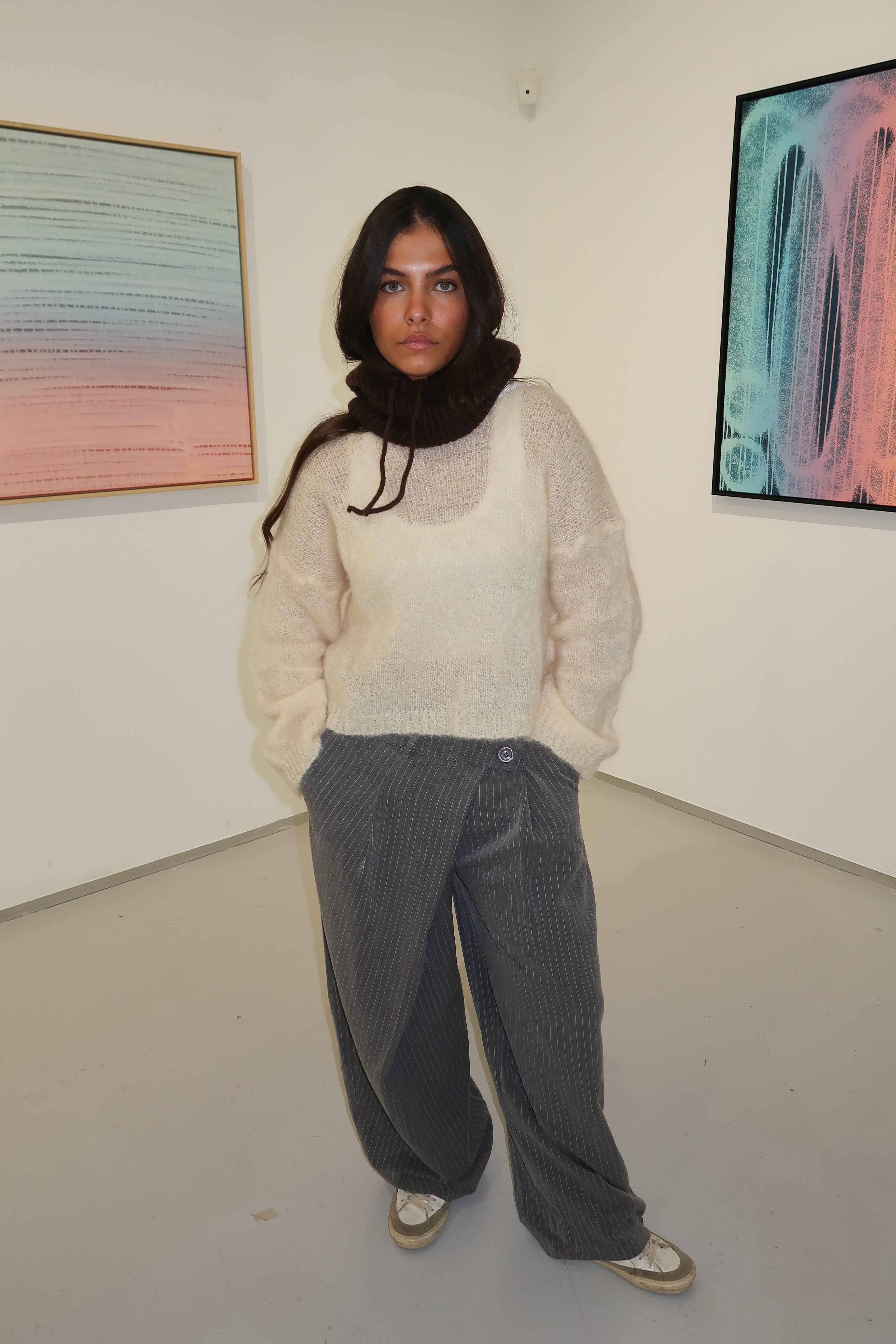 Diana braune Sturmhaube