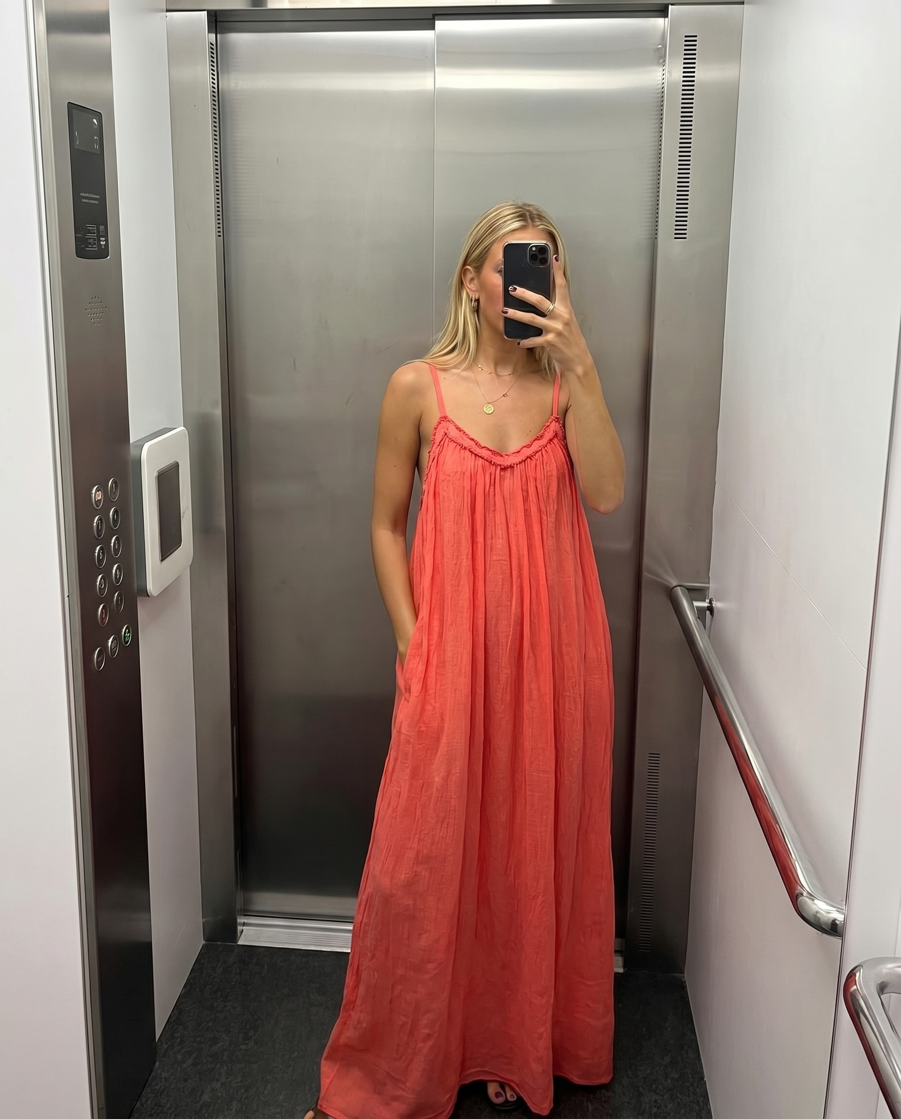 Robe Parker rouge
