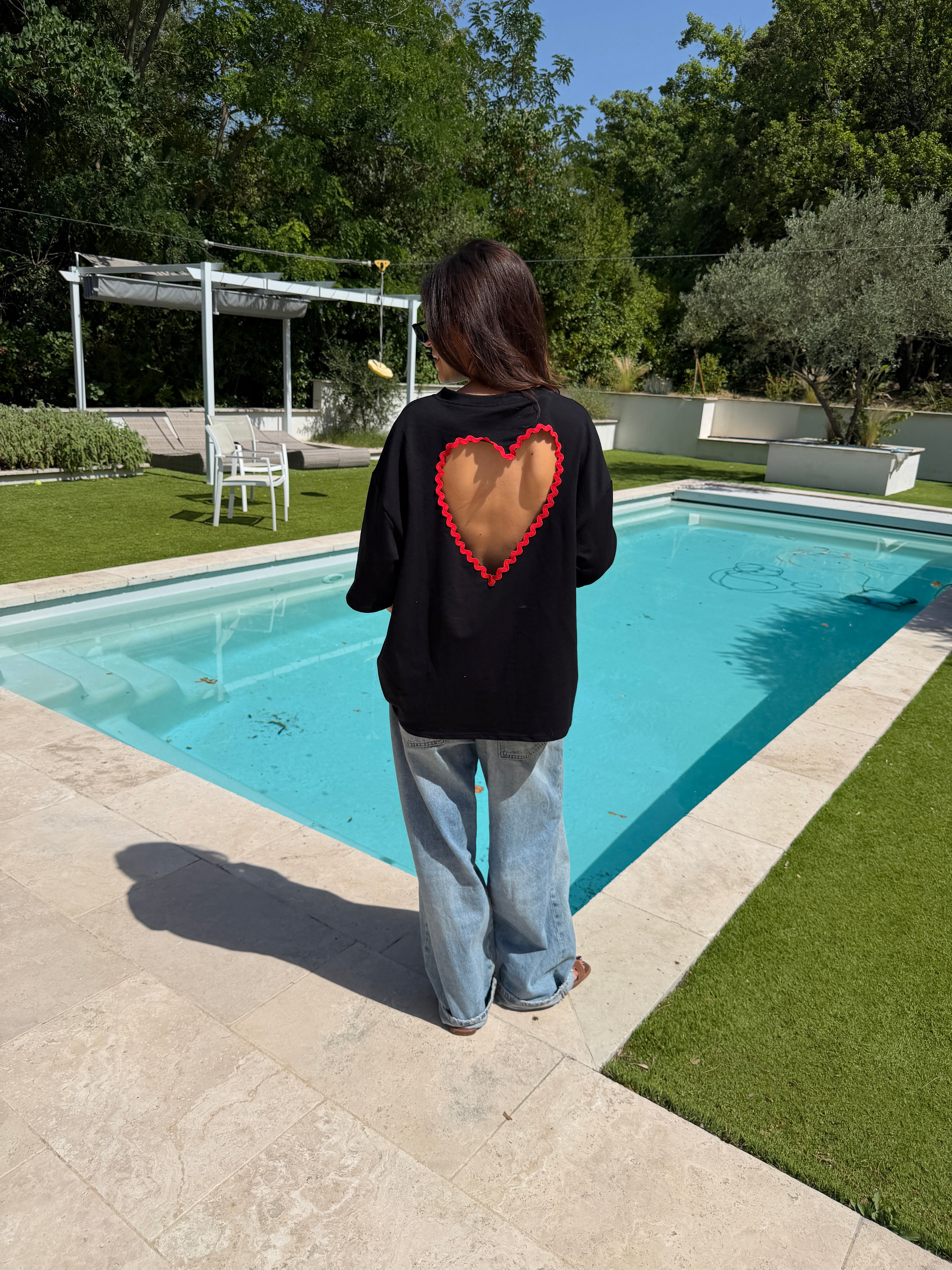 Tee-shirt Julietta noir
