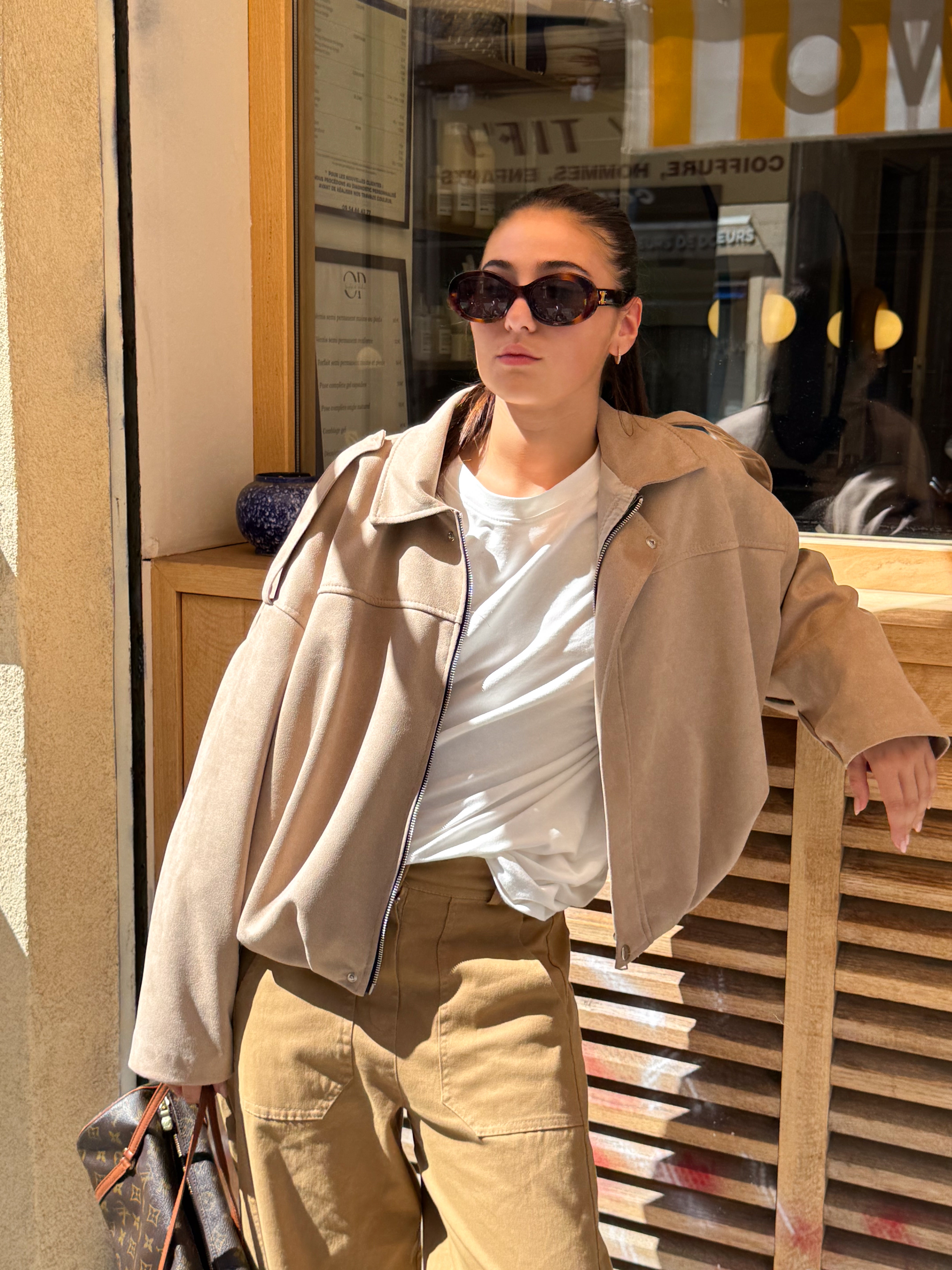 Chaqueta Perrine beige