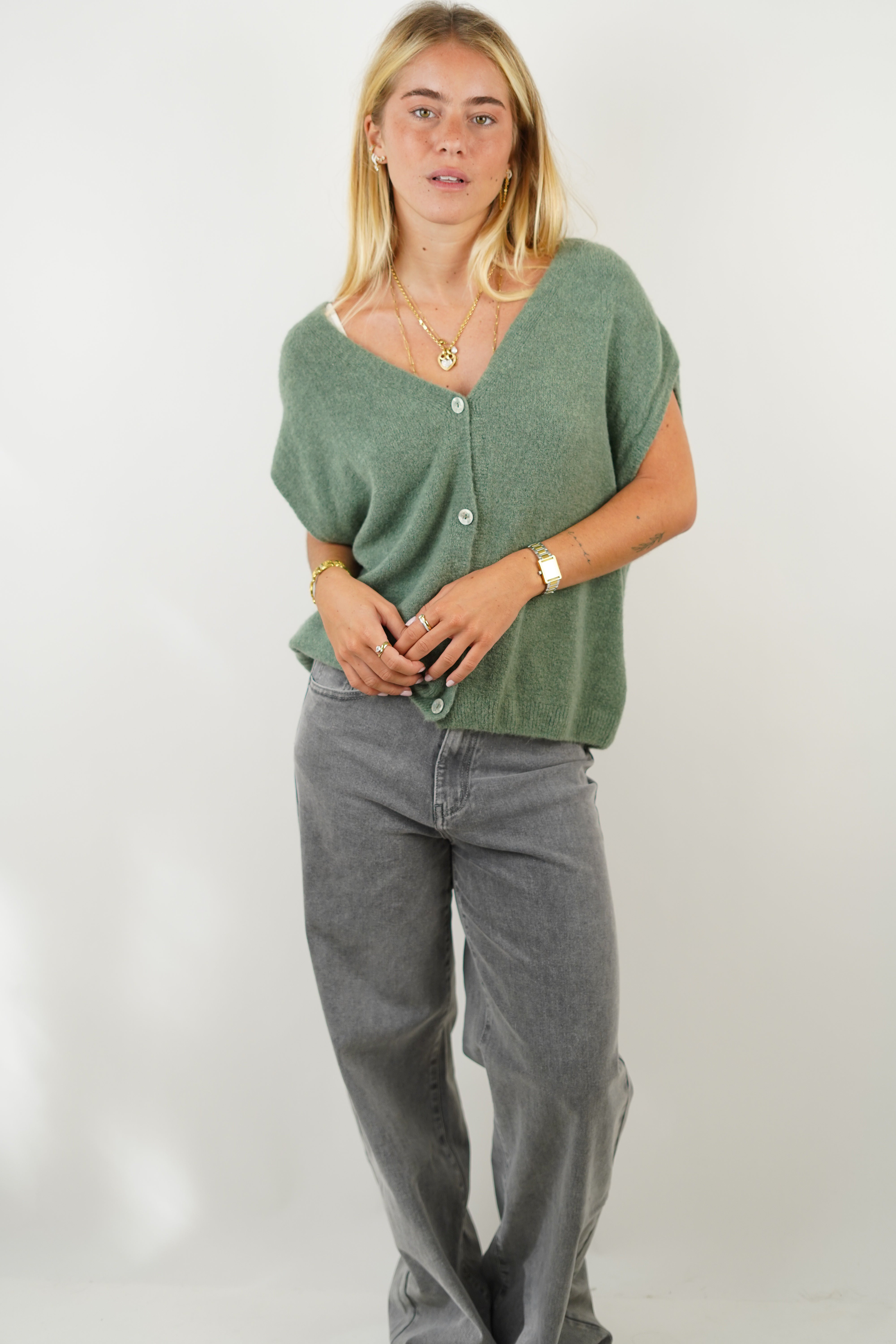 Lucie khaki vest