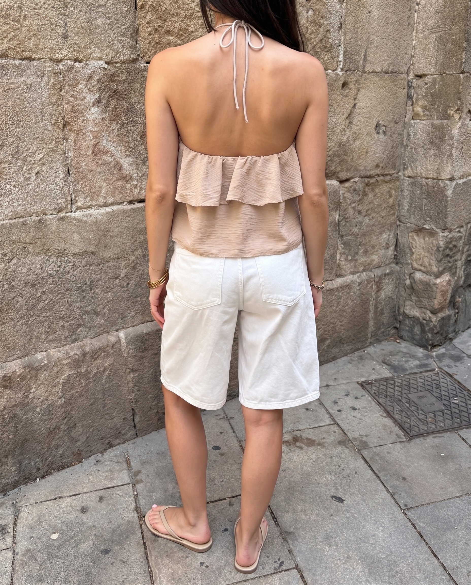 Isadora bluse beige