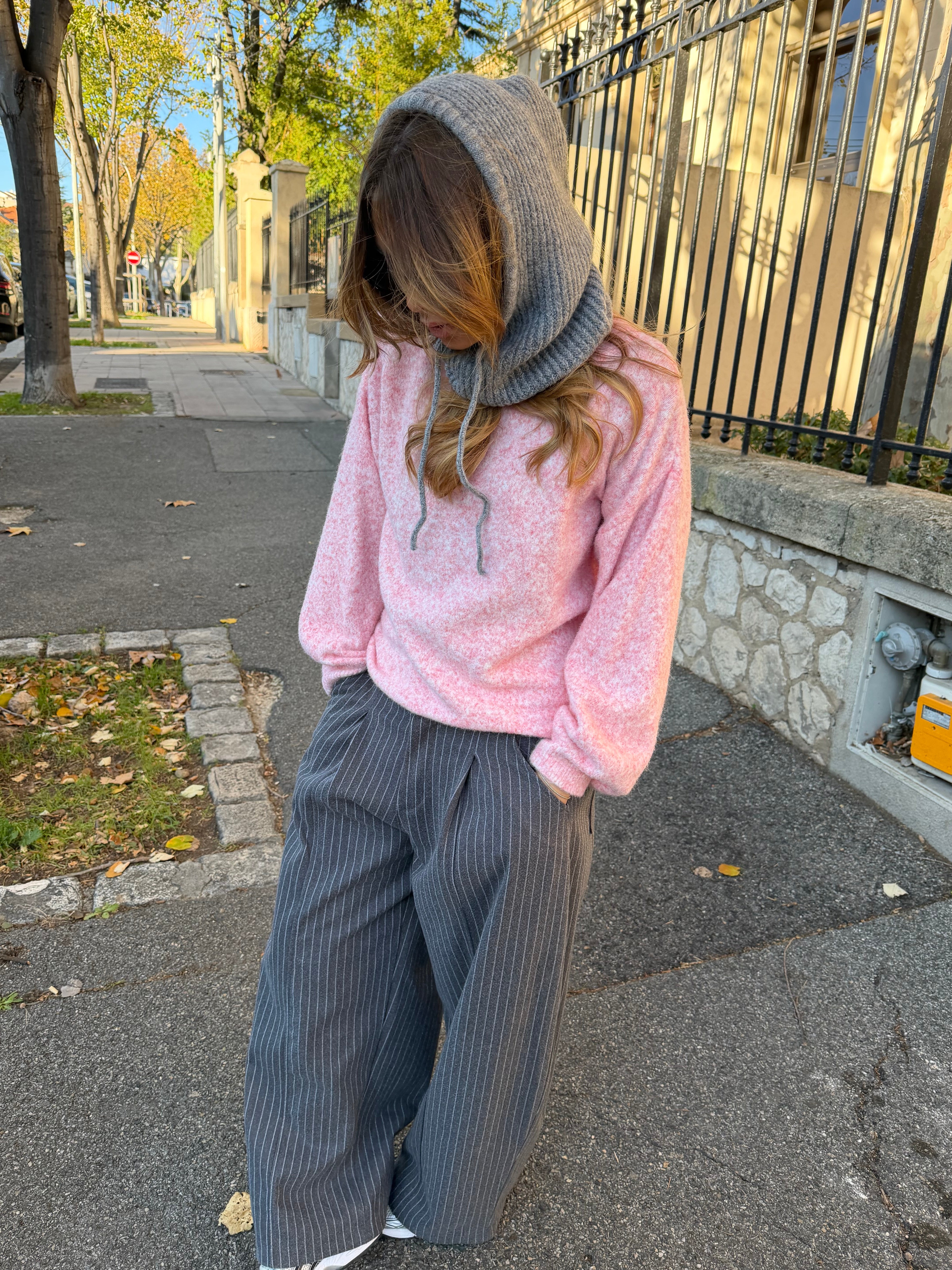 Pantalon Swann gris clair (11/12)