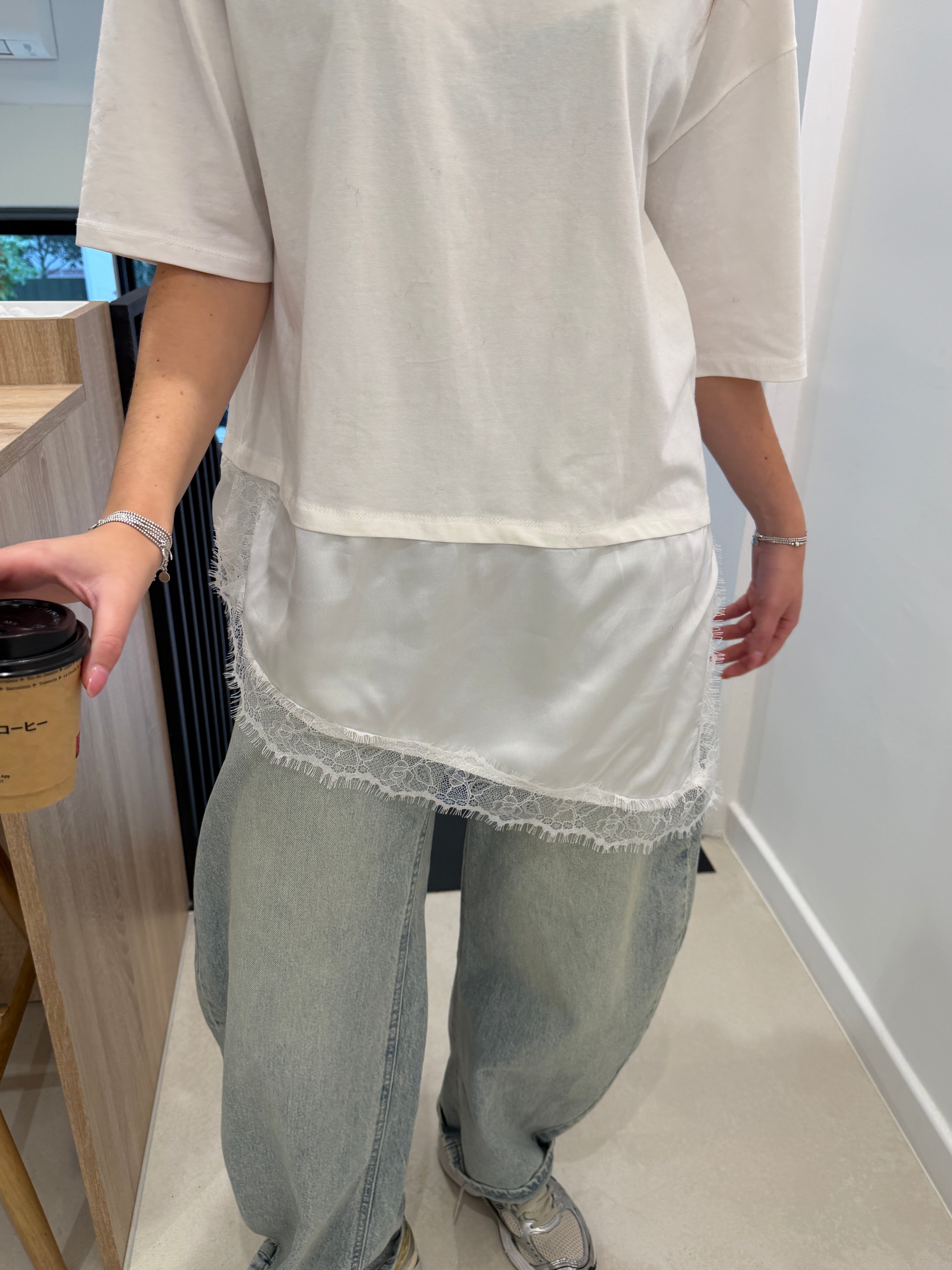 Tee-shirt Lizzie blanc