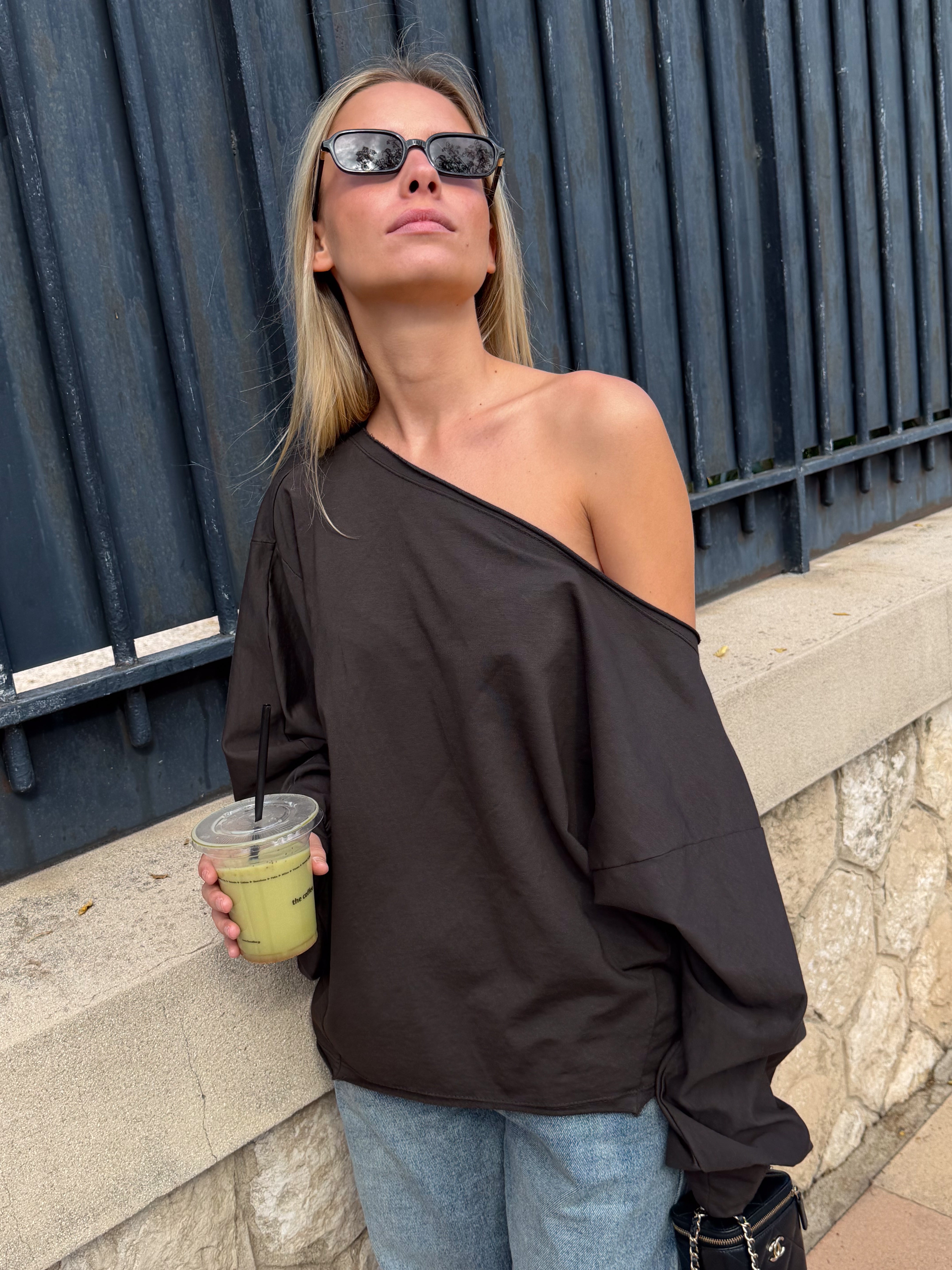 Tee-shirt Juliette marron