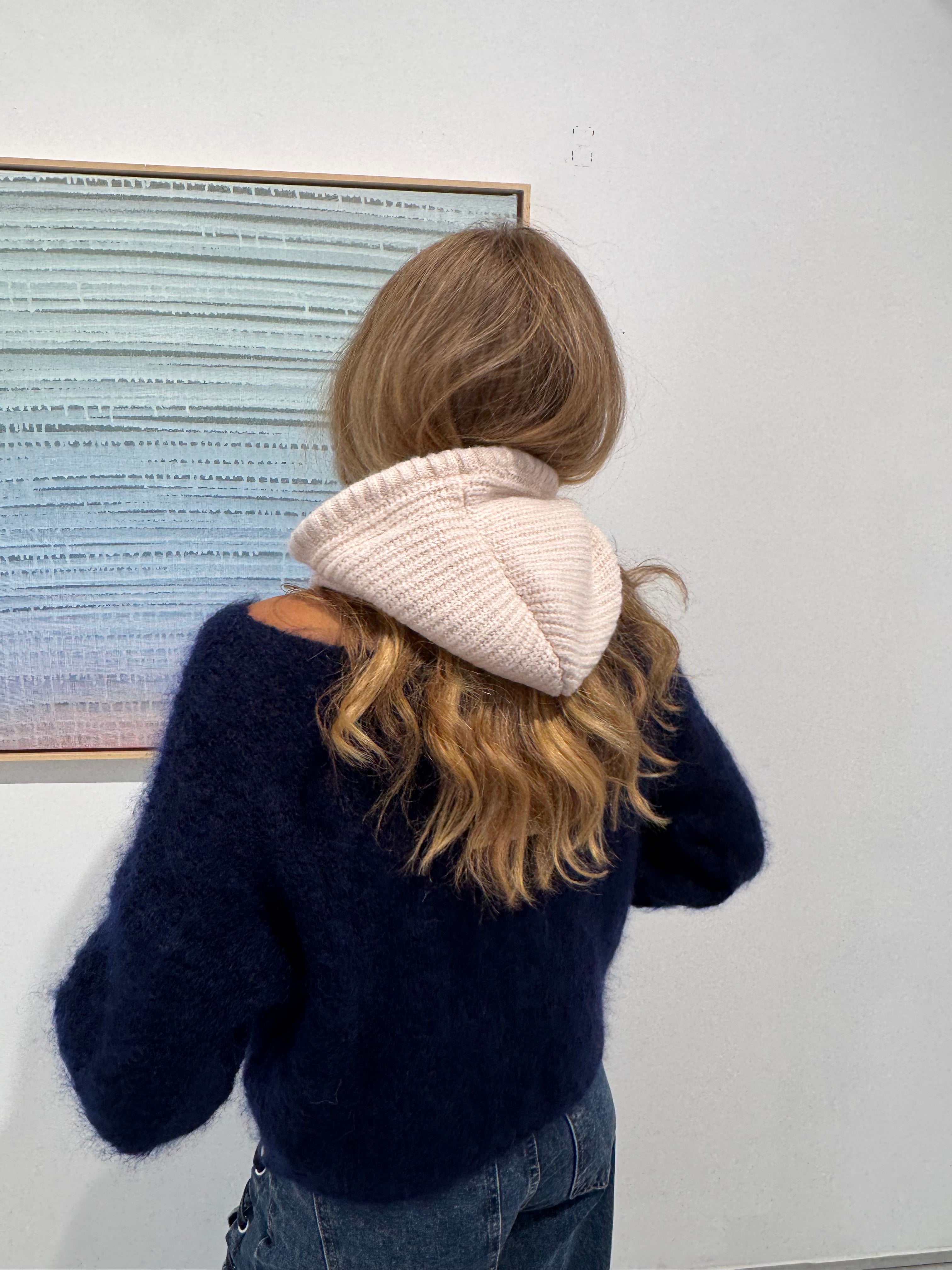 Diana hættejakke beige