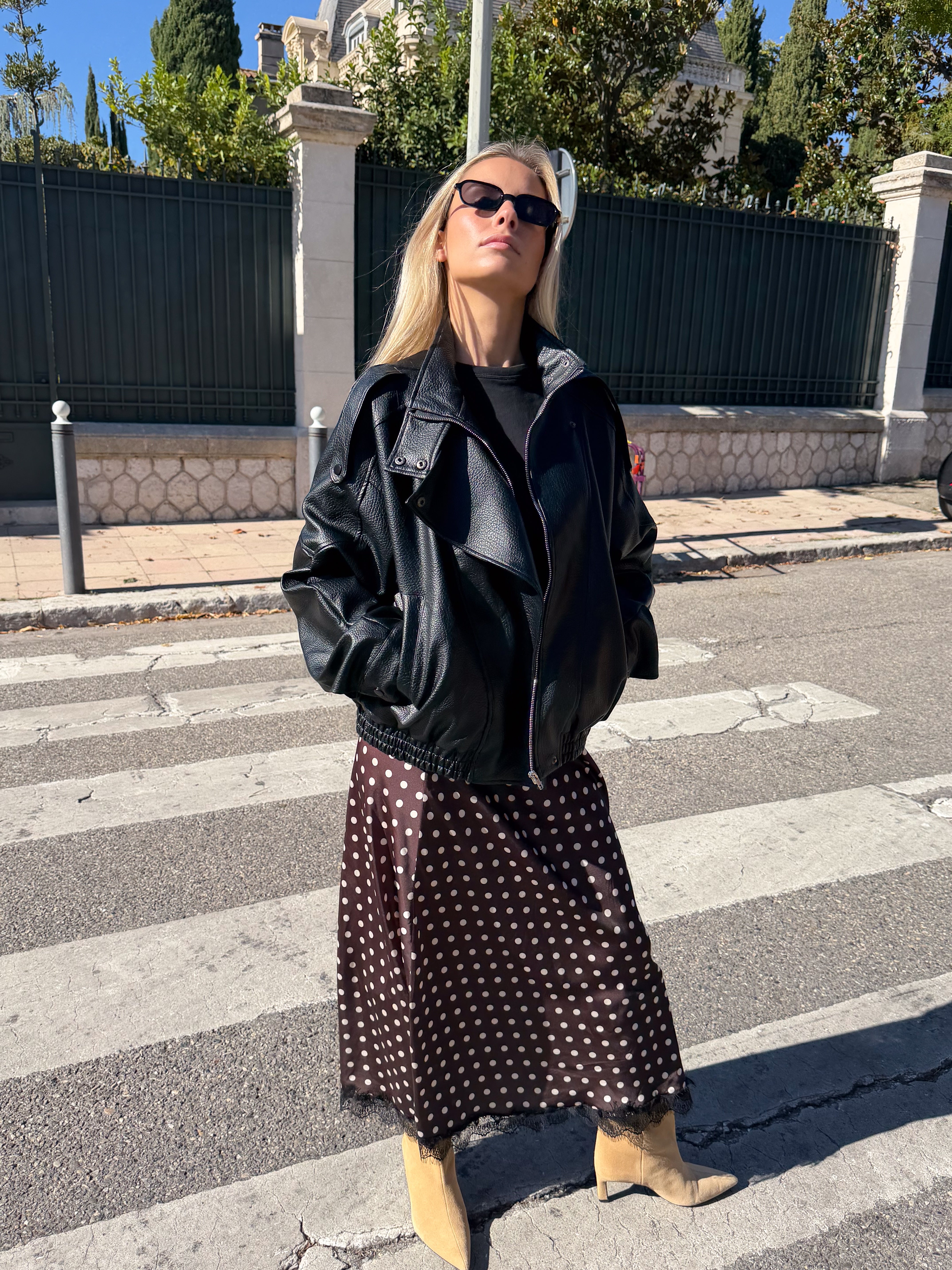 Brown Clothilde skirt