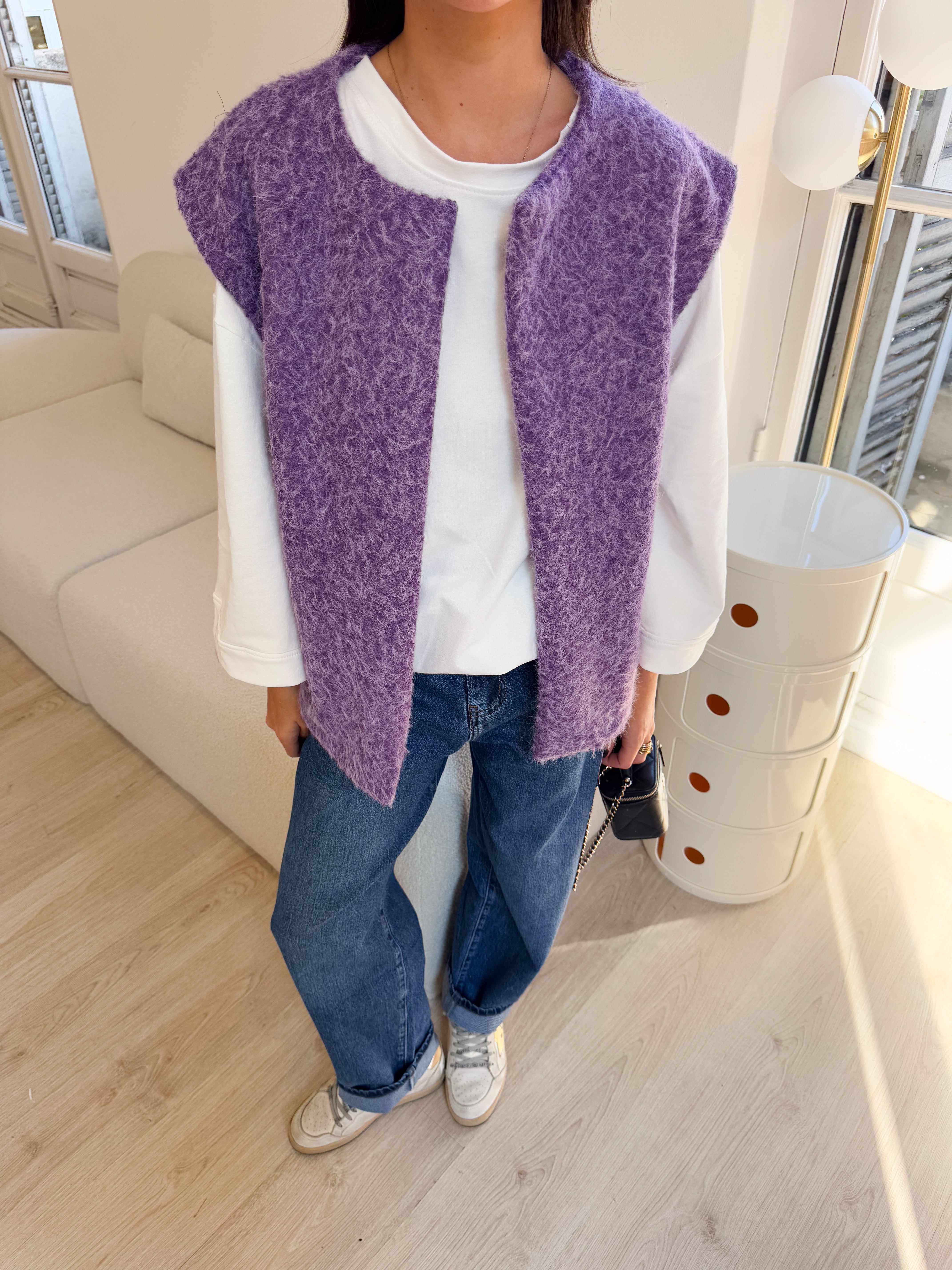 Maddy pastel purple jacket