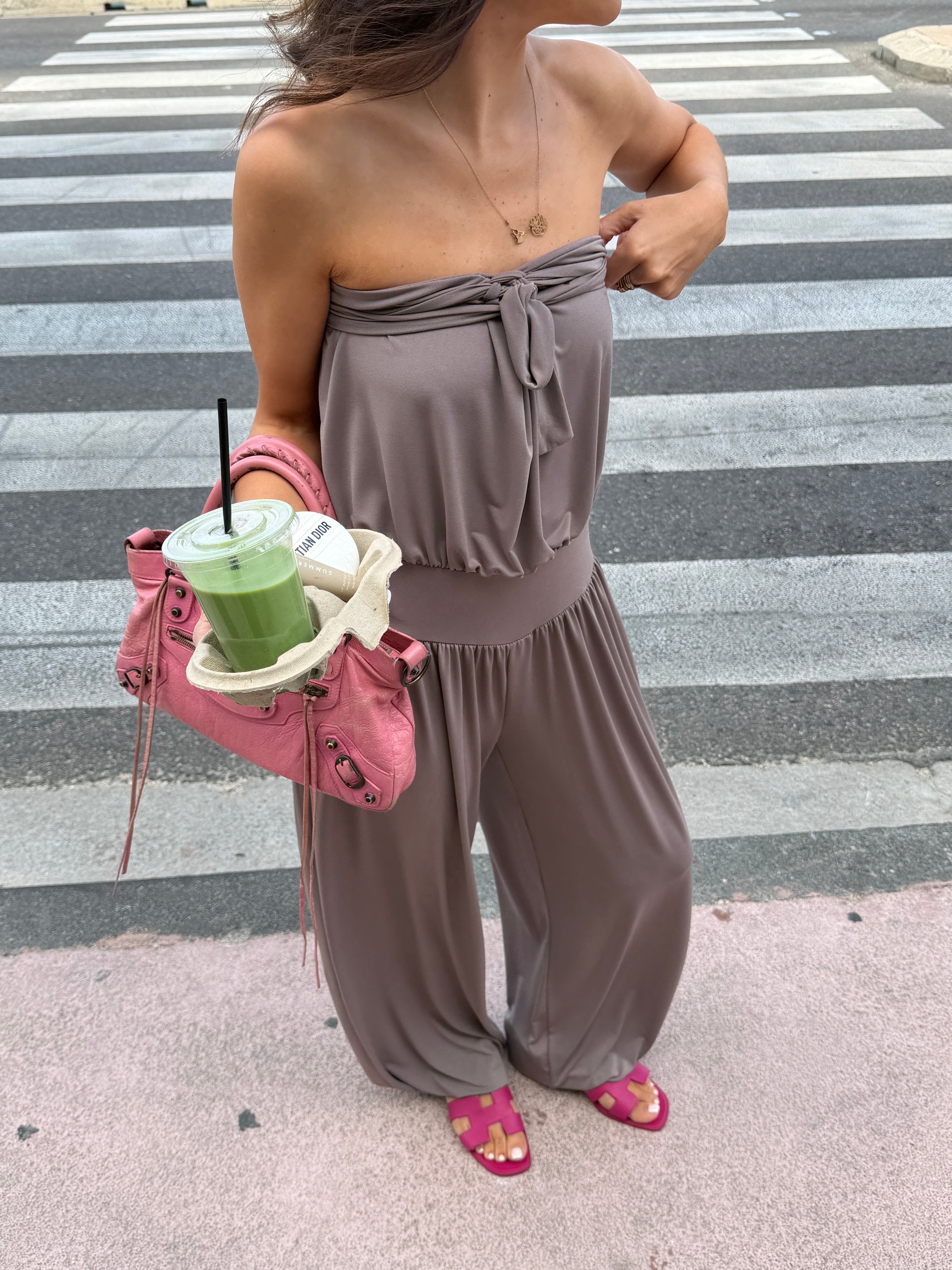 Combinaison Victoria taupe