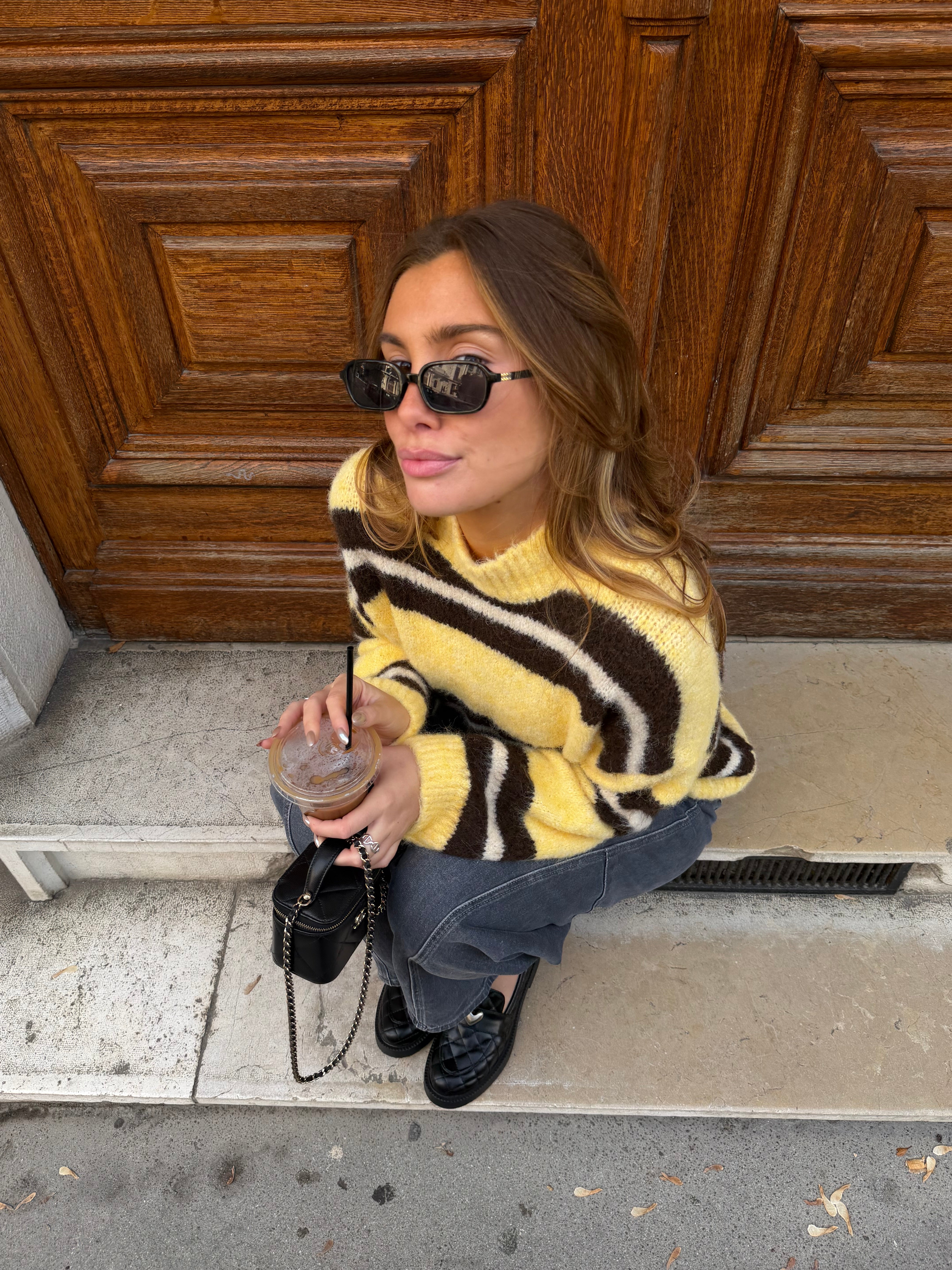 Millie gelber Pullover