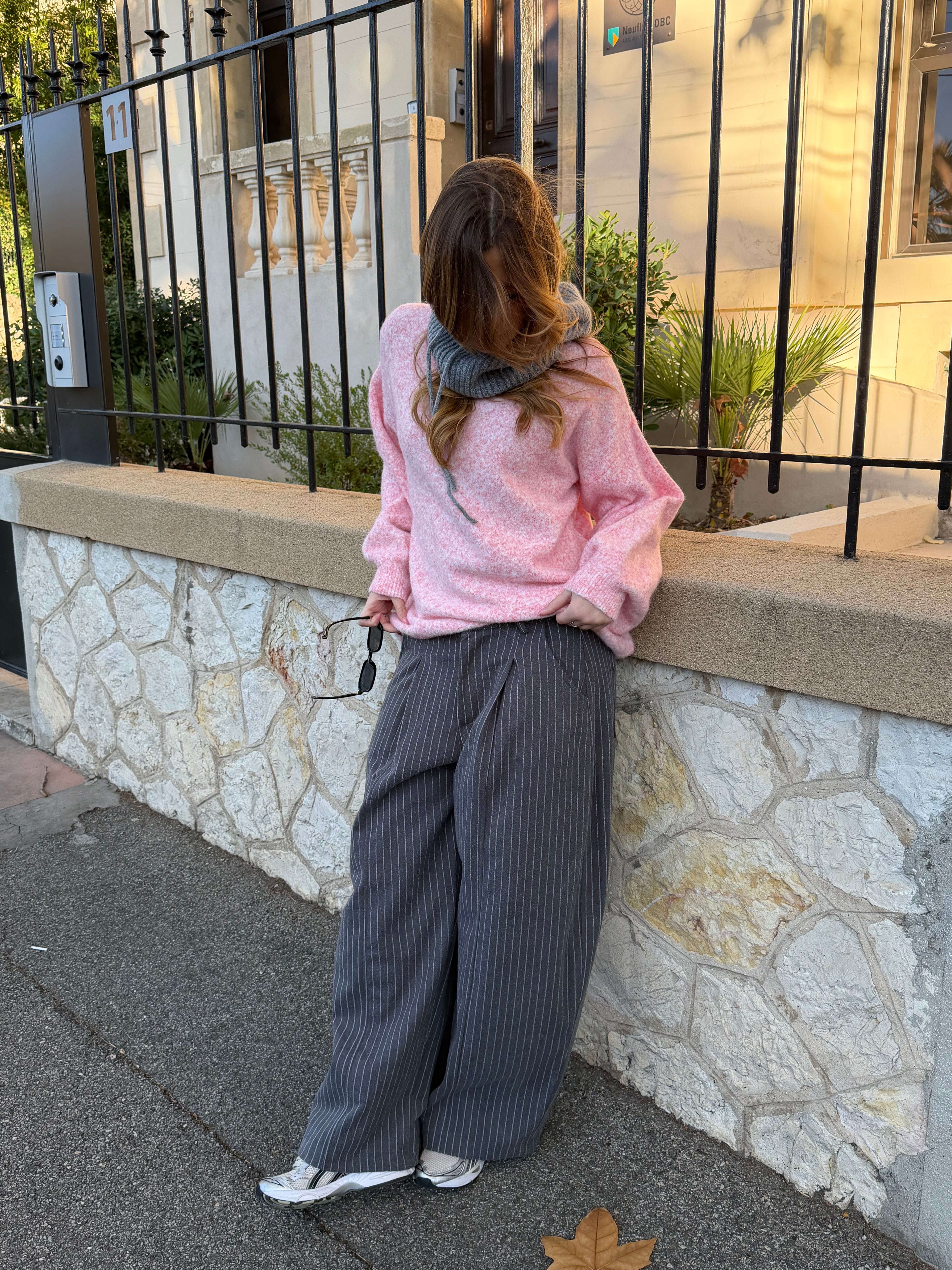 Pantalon Swann gris clair (11/12)