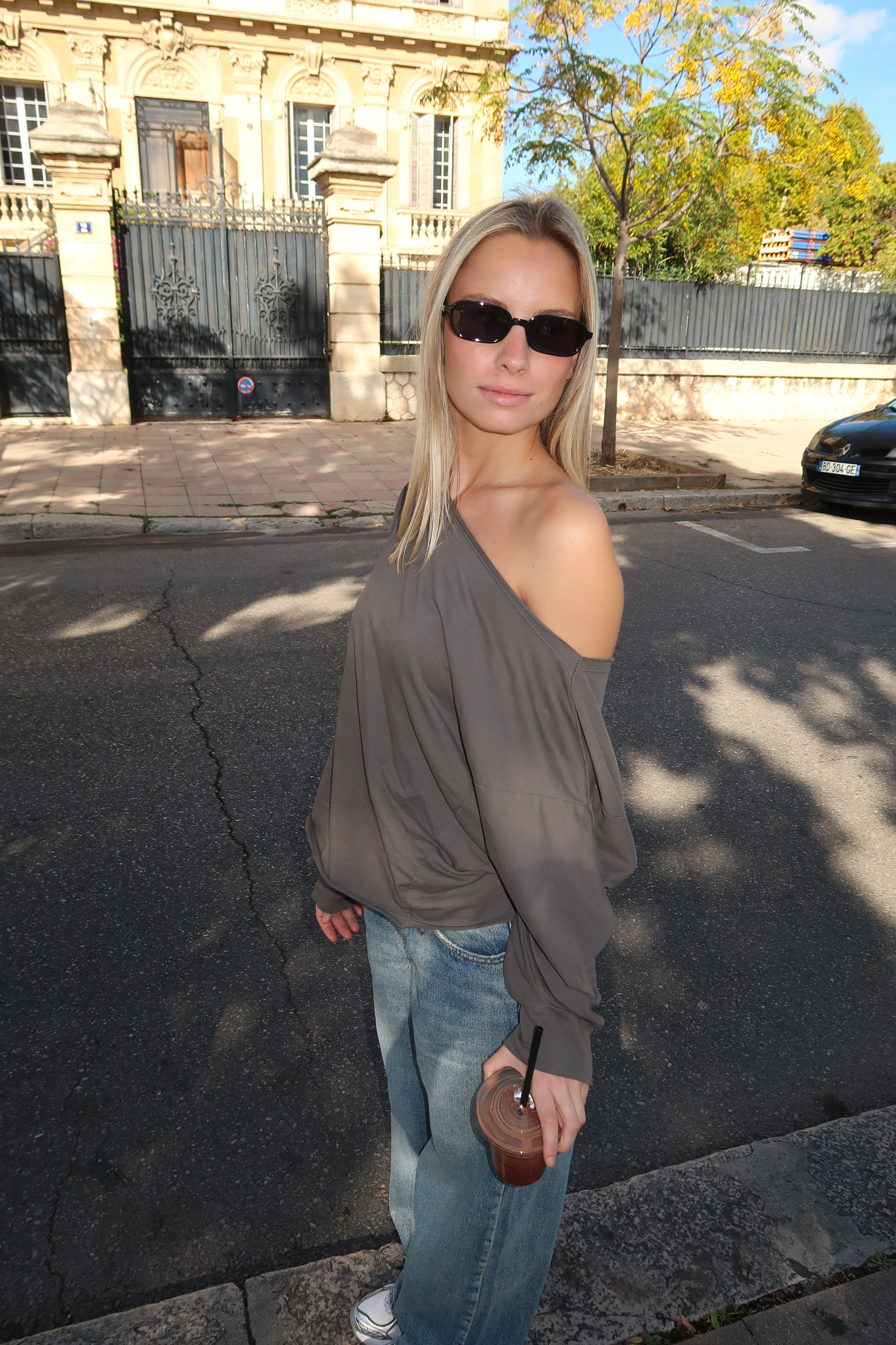 Tee-shirt Juliette gris