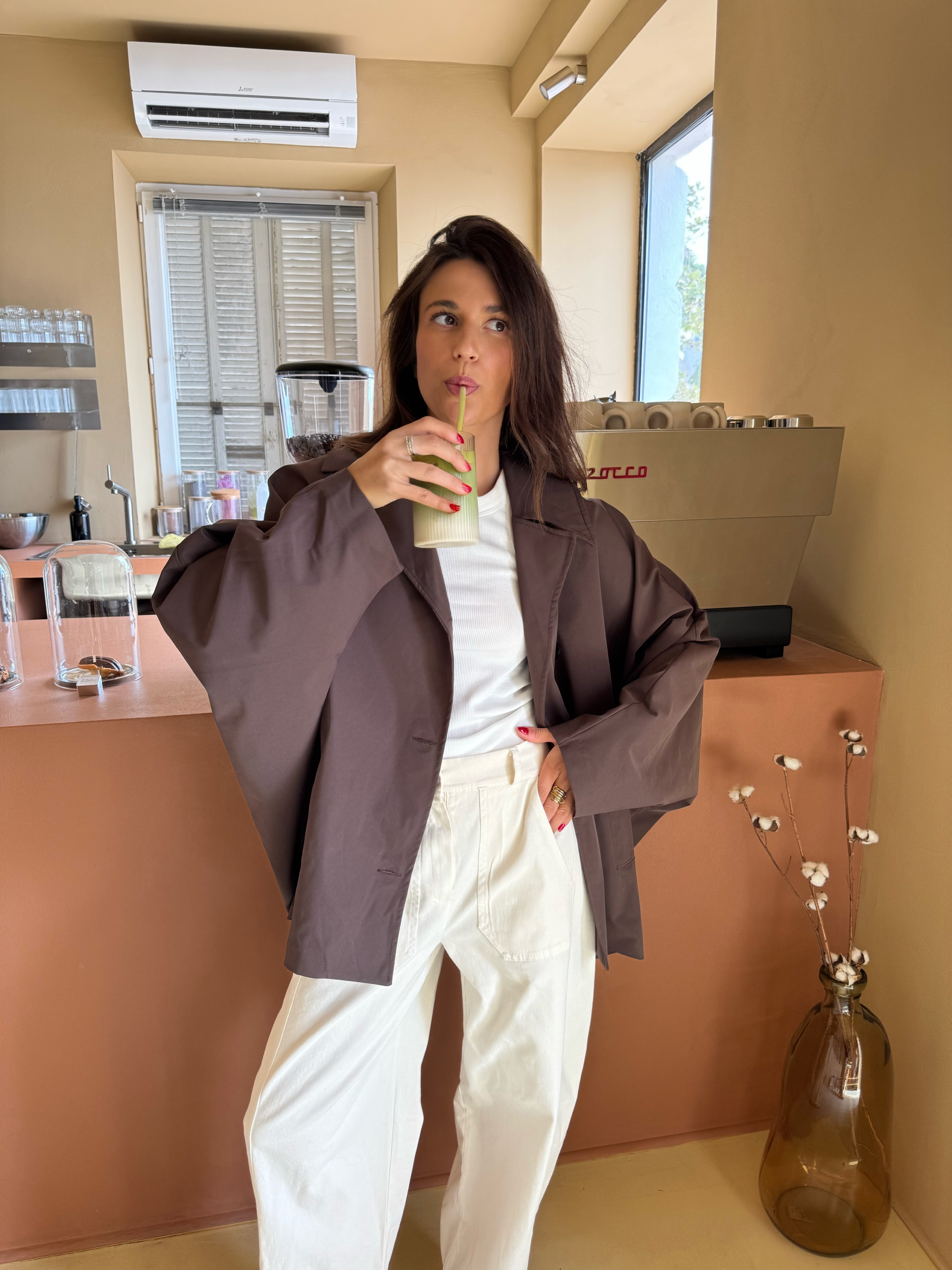 Brauner Trenchcoat Ella