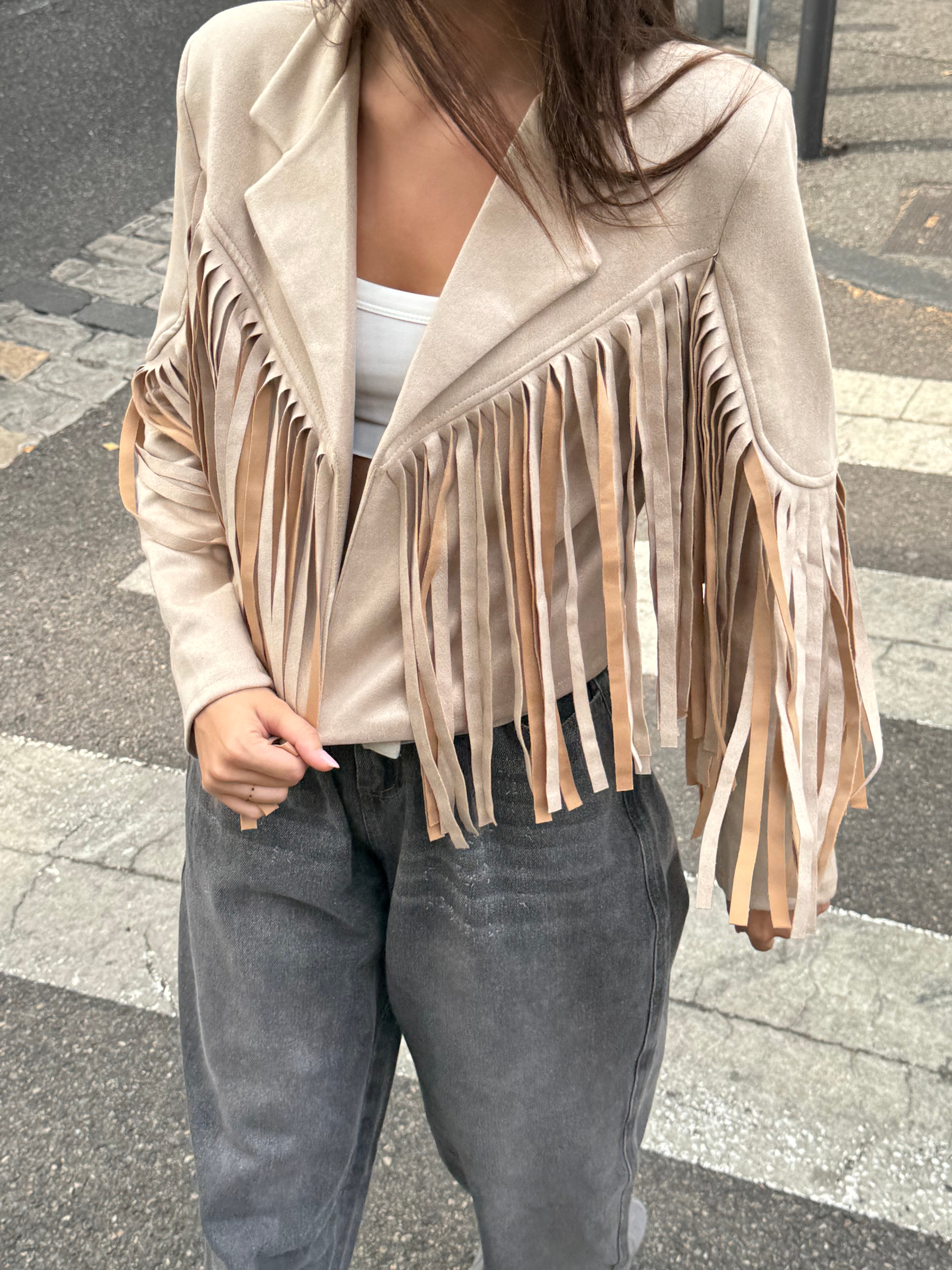 Beige Victory Jacket