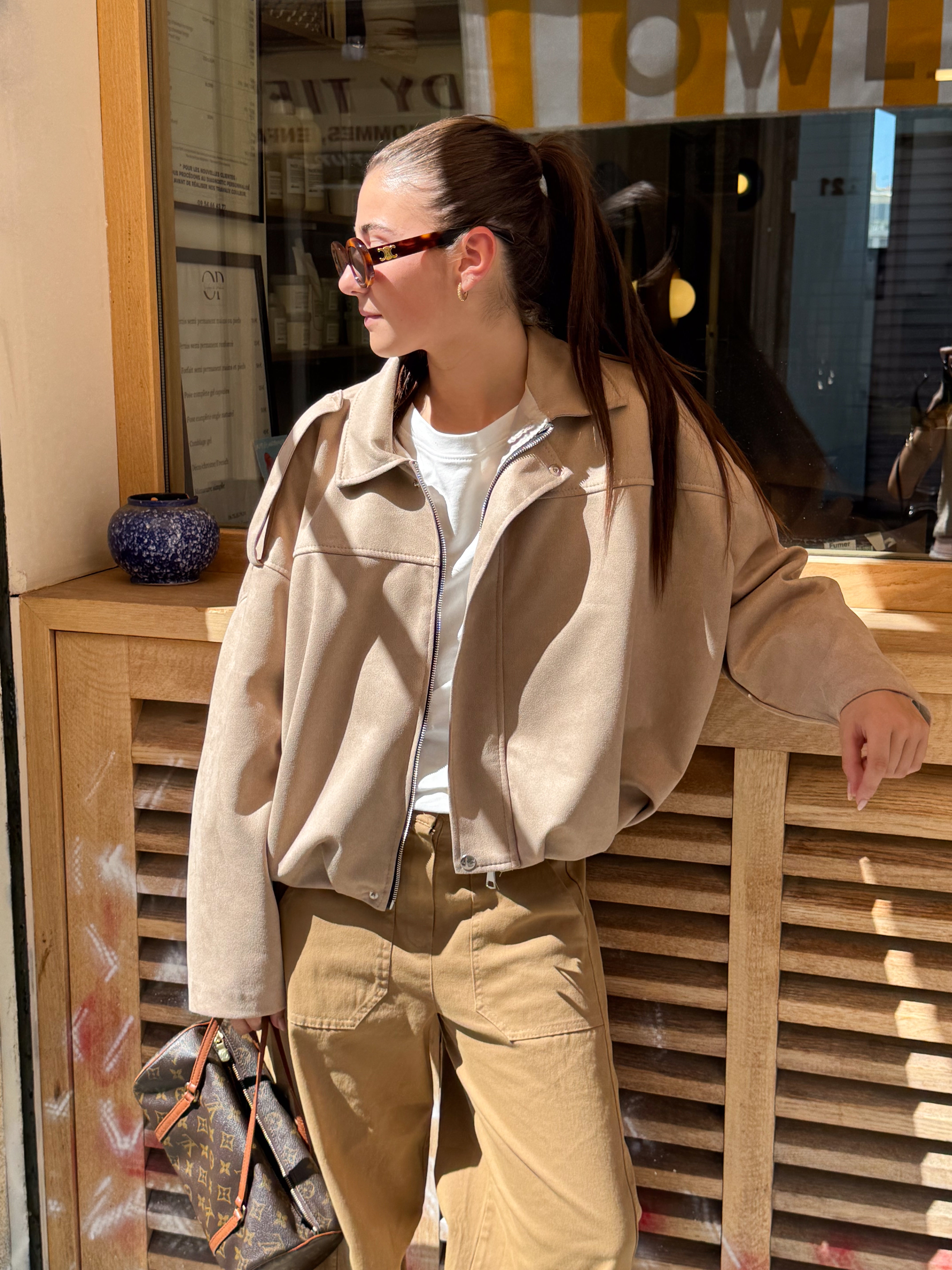 Chaqueta Perrine beige