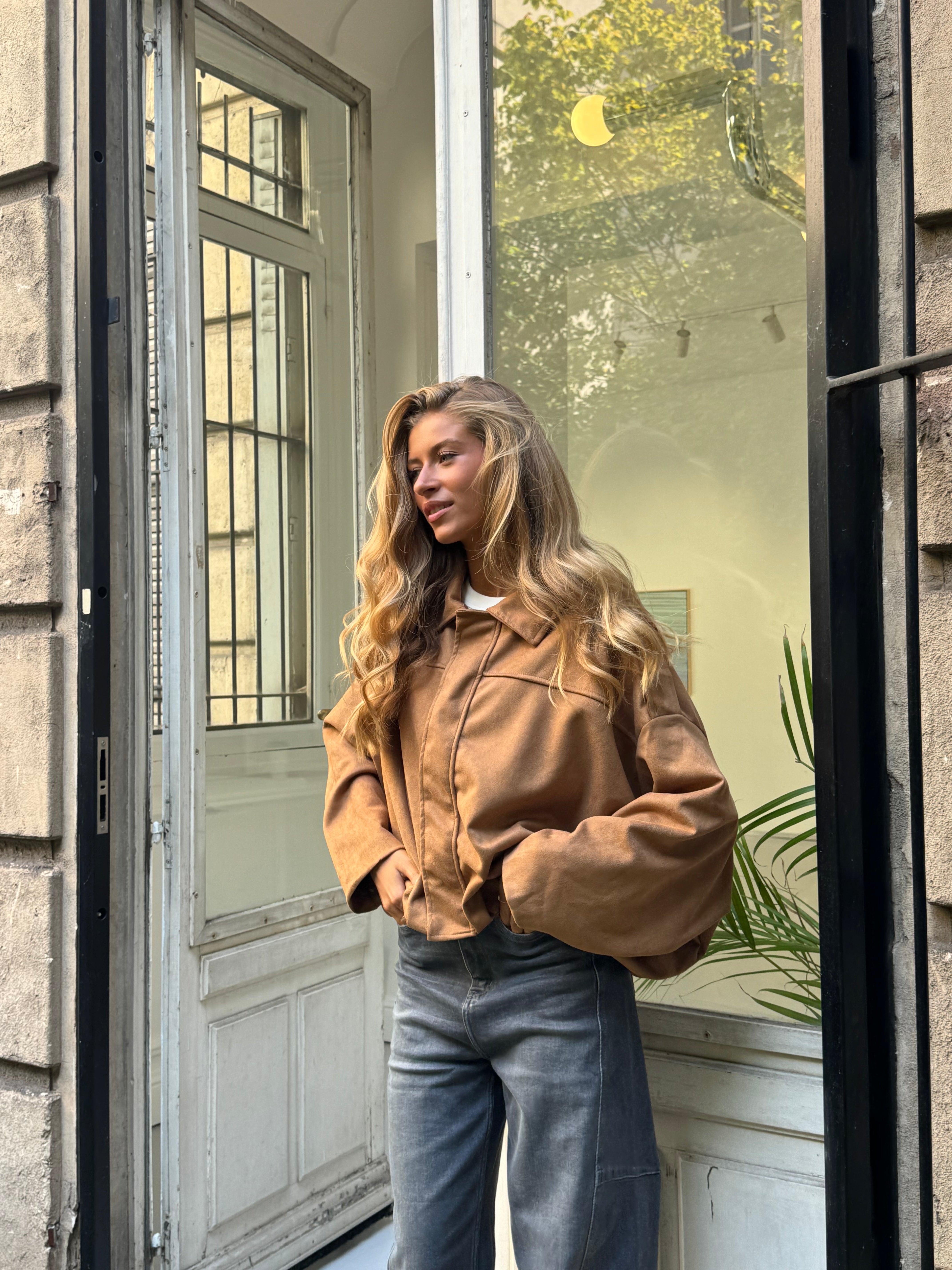 Chaqueta Perrine camel