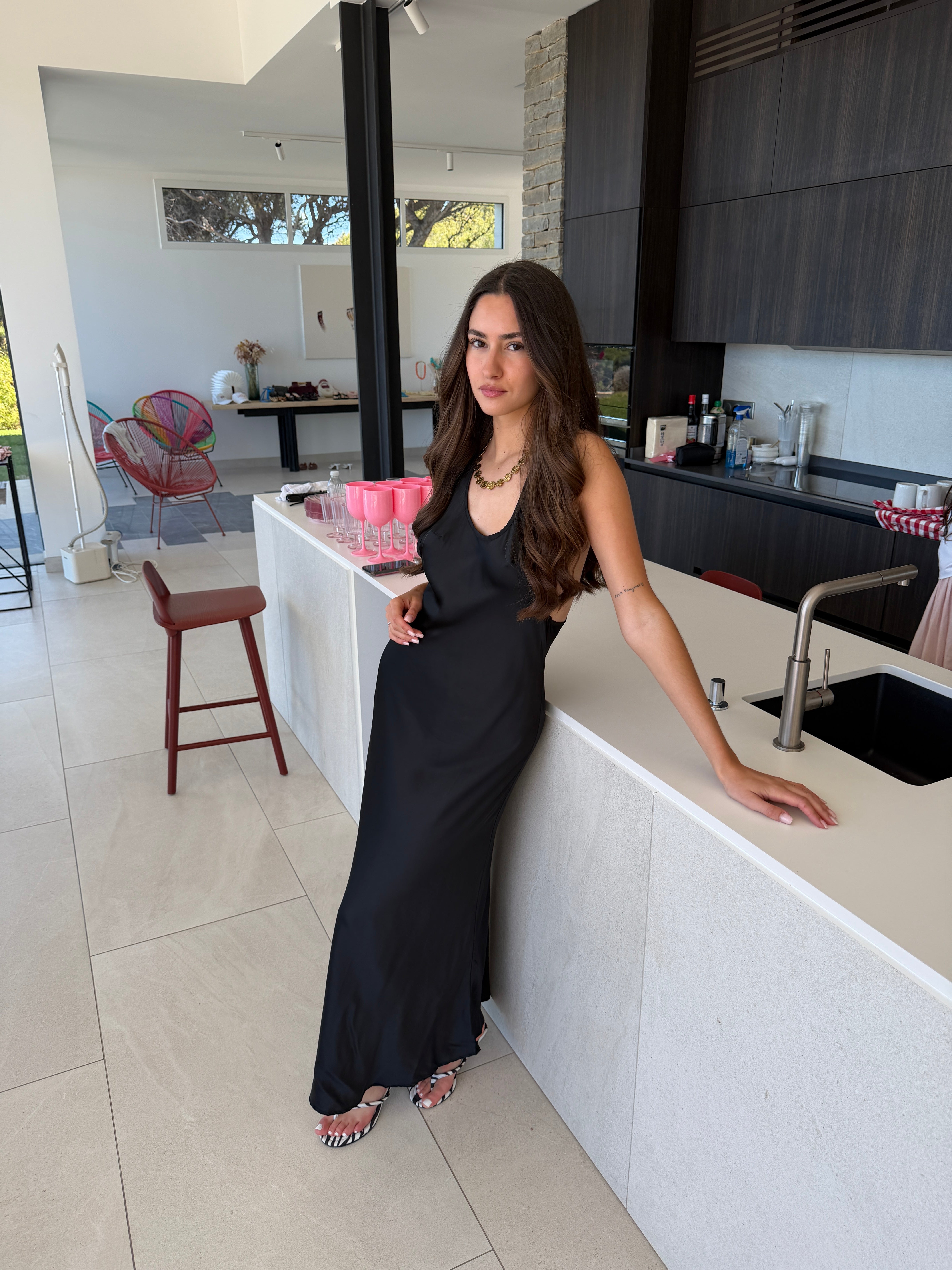 Rochie Redona neagră