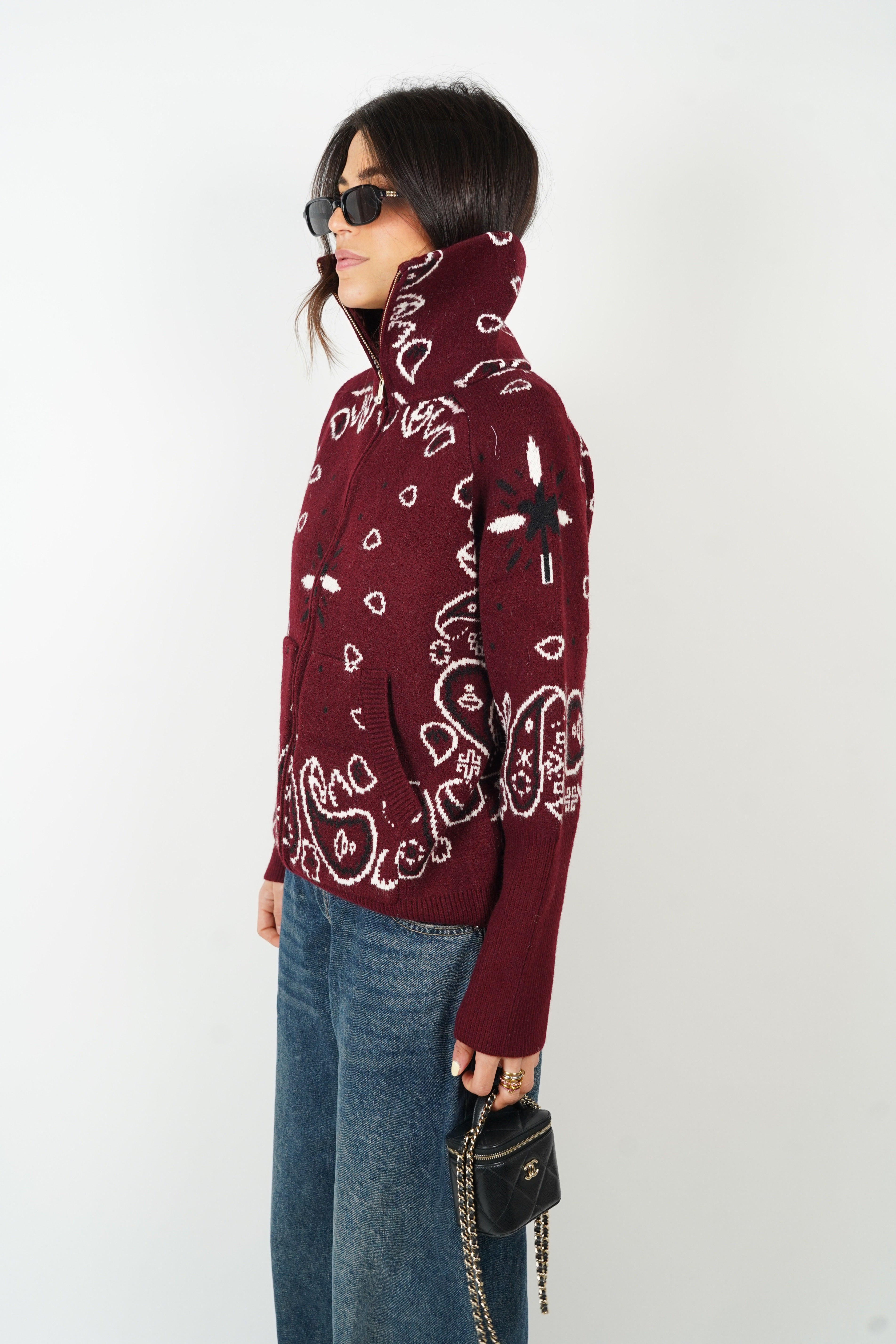 Carla-liivi bordeaux