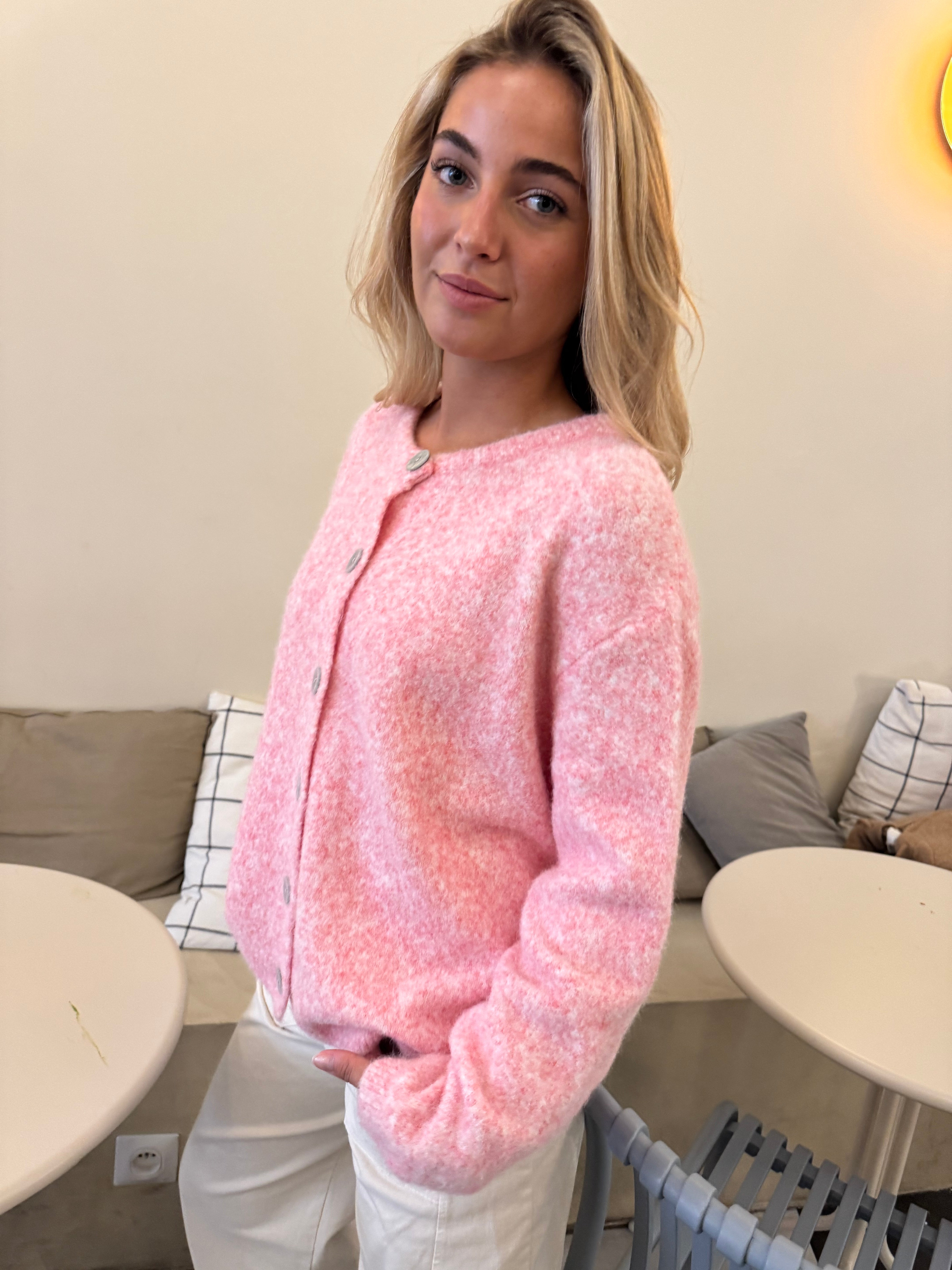 Chaleco Lorraine rosa