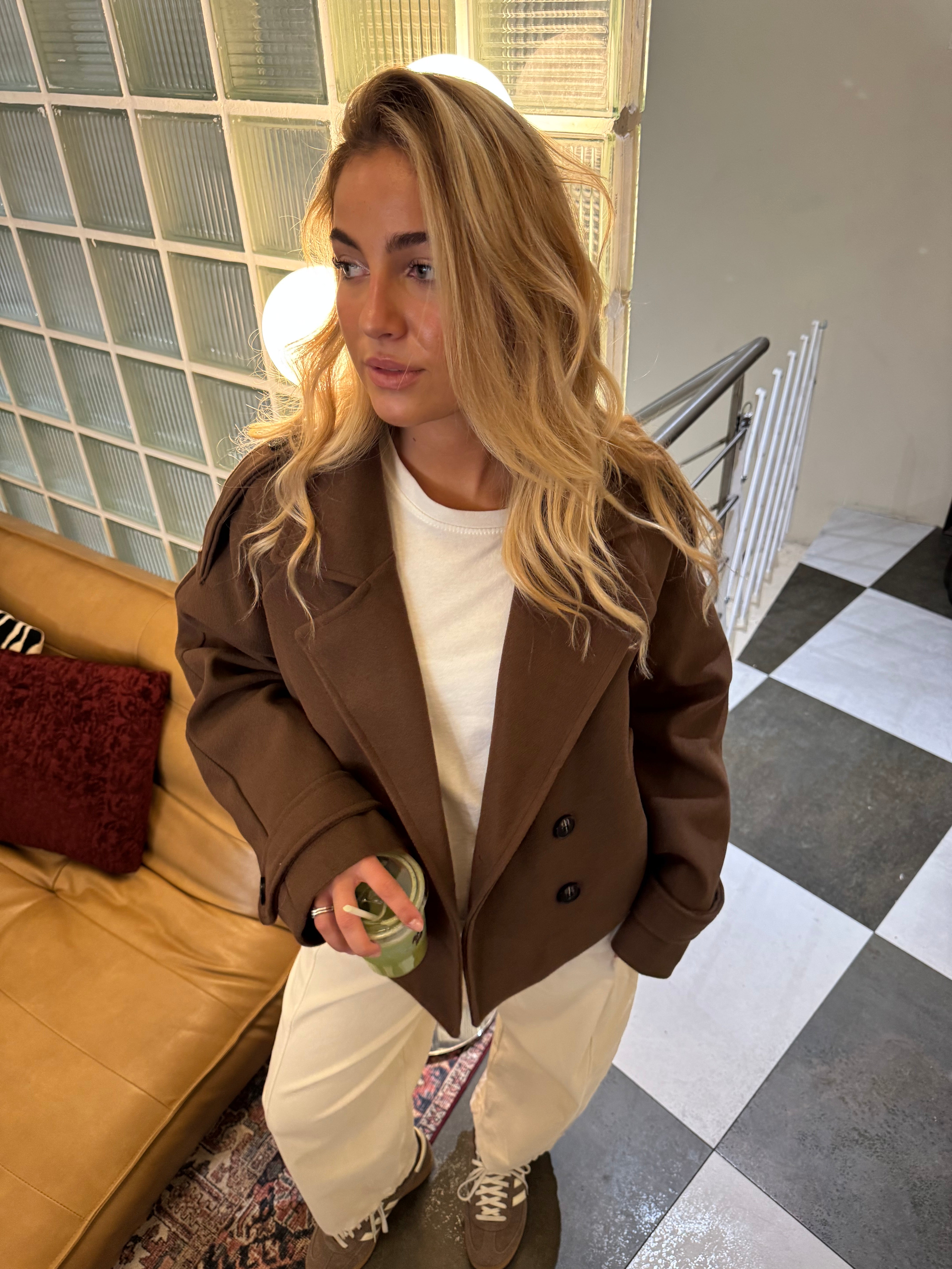 Manteau Spancer marron