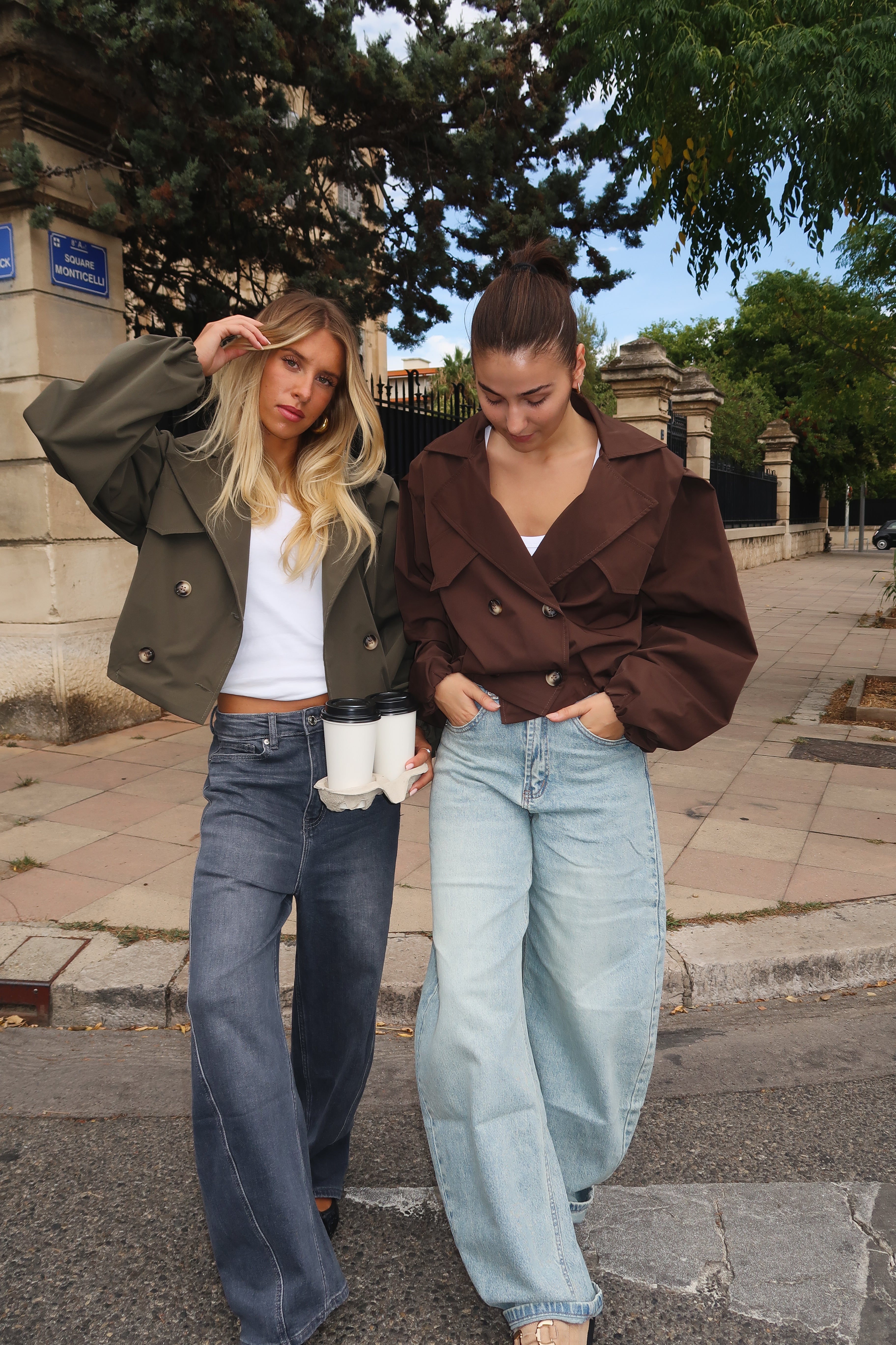 Brown Tessa Trench Coat