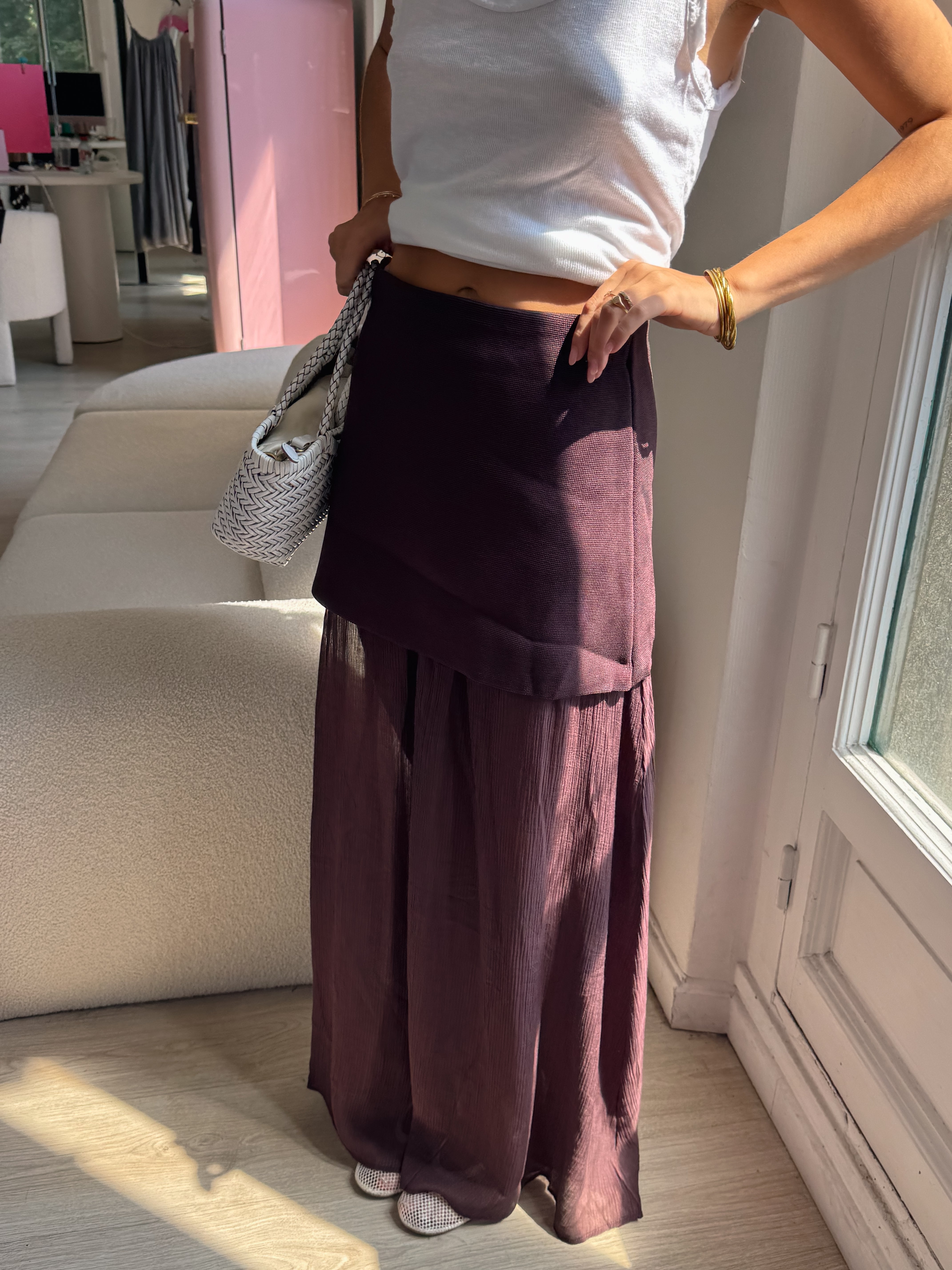 Brown Constance skirt