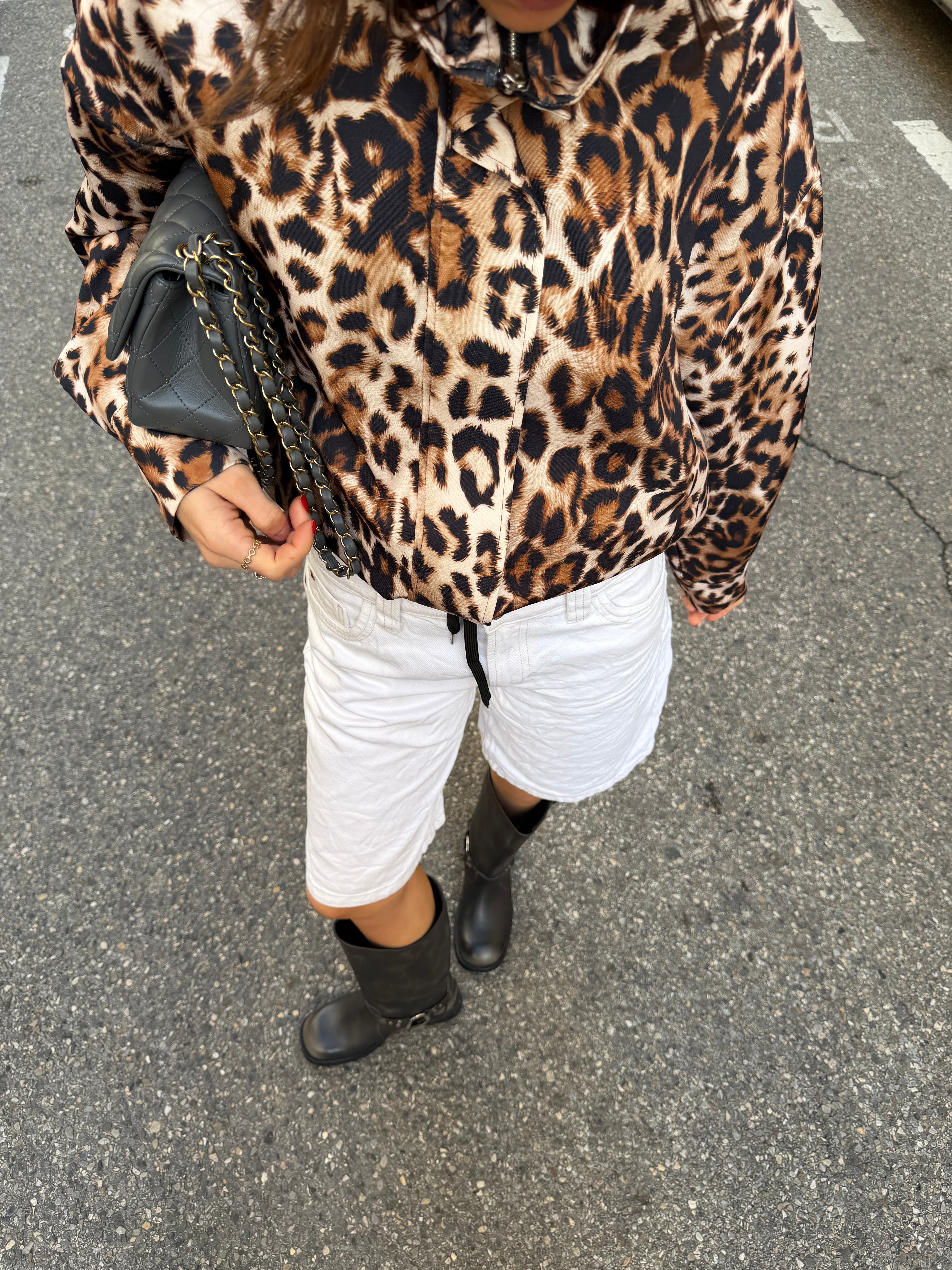Marineblazer Leopard