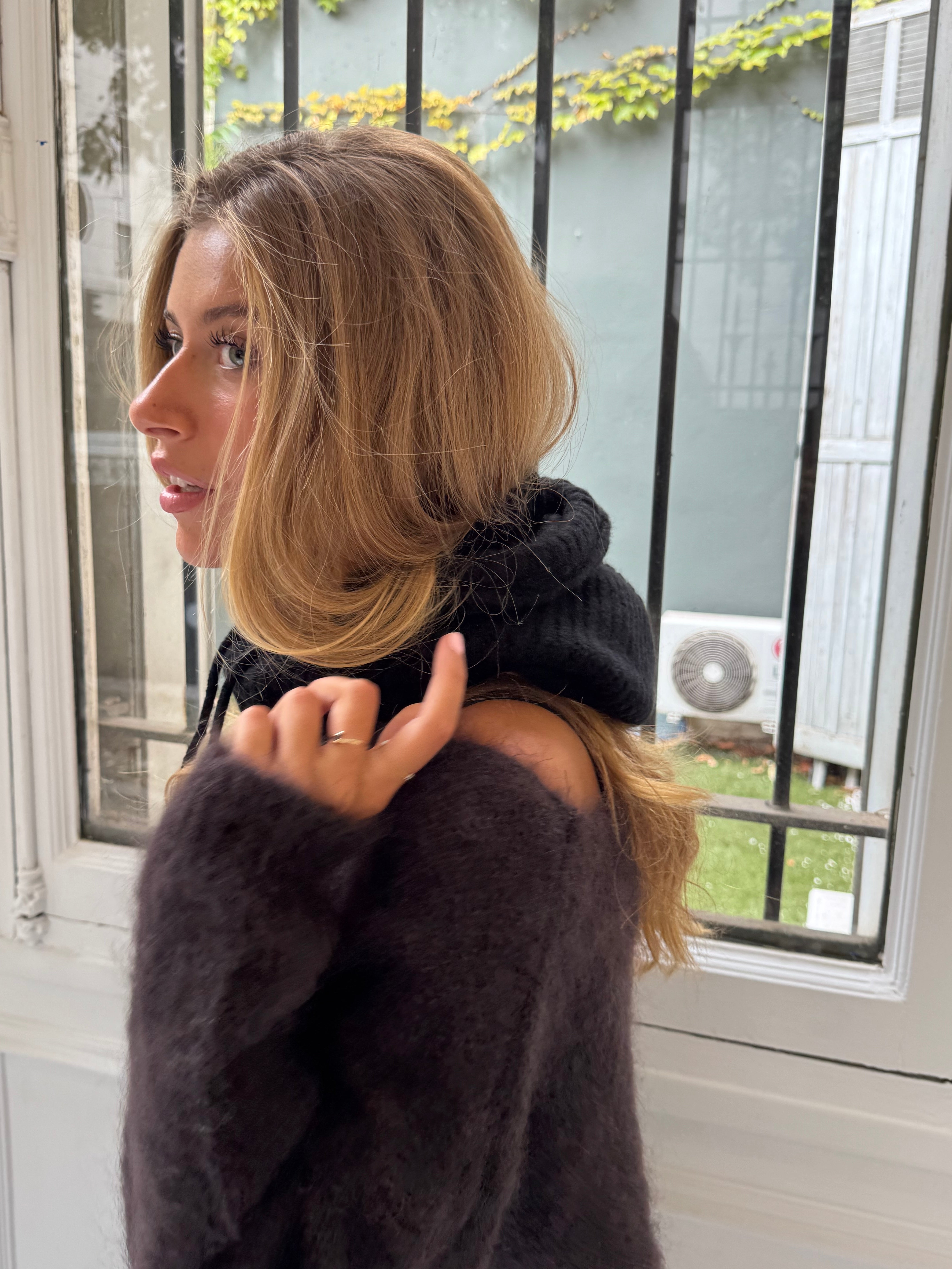 Cagoule Diana noire