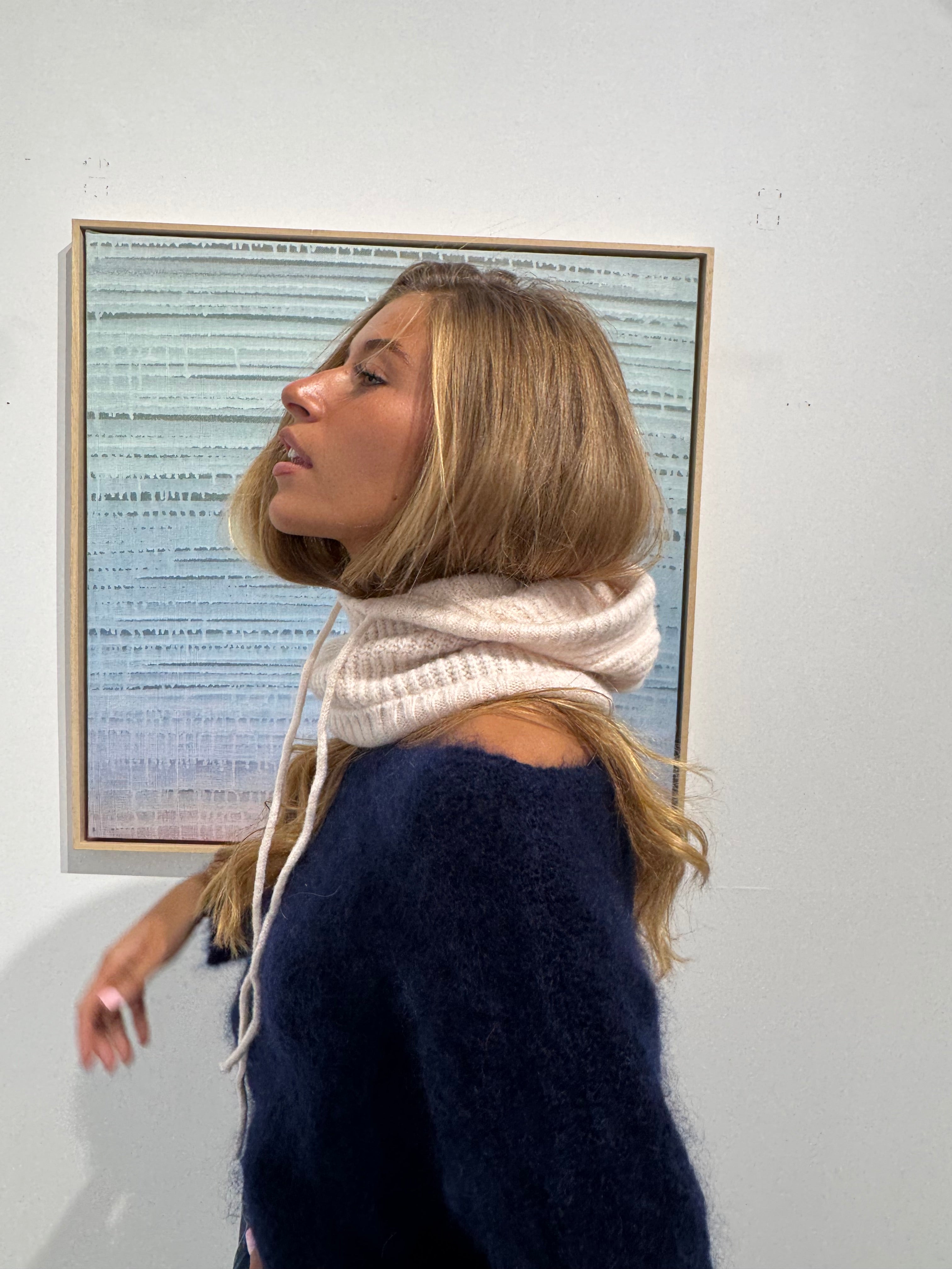 Diana hættejakke beige
