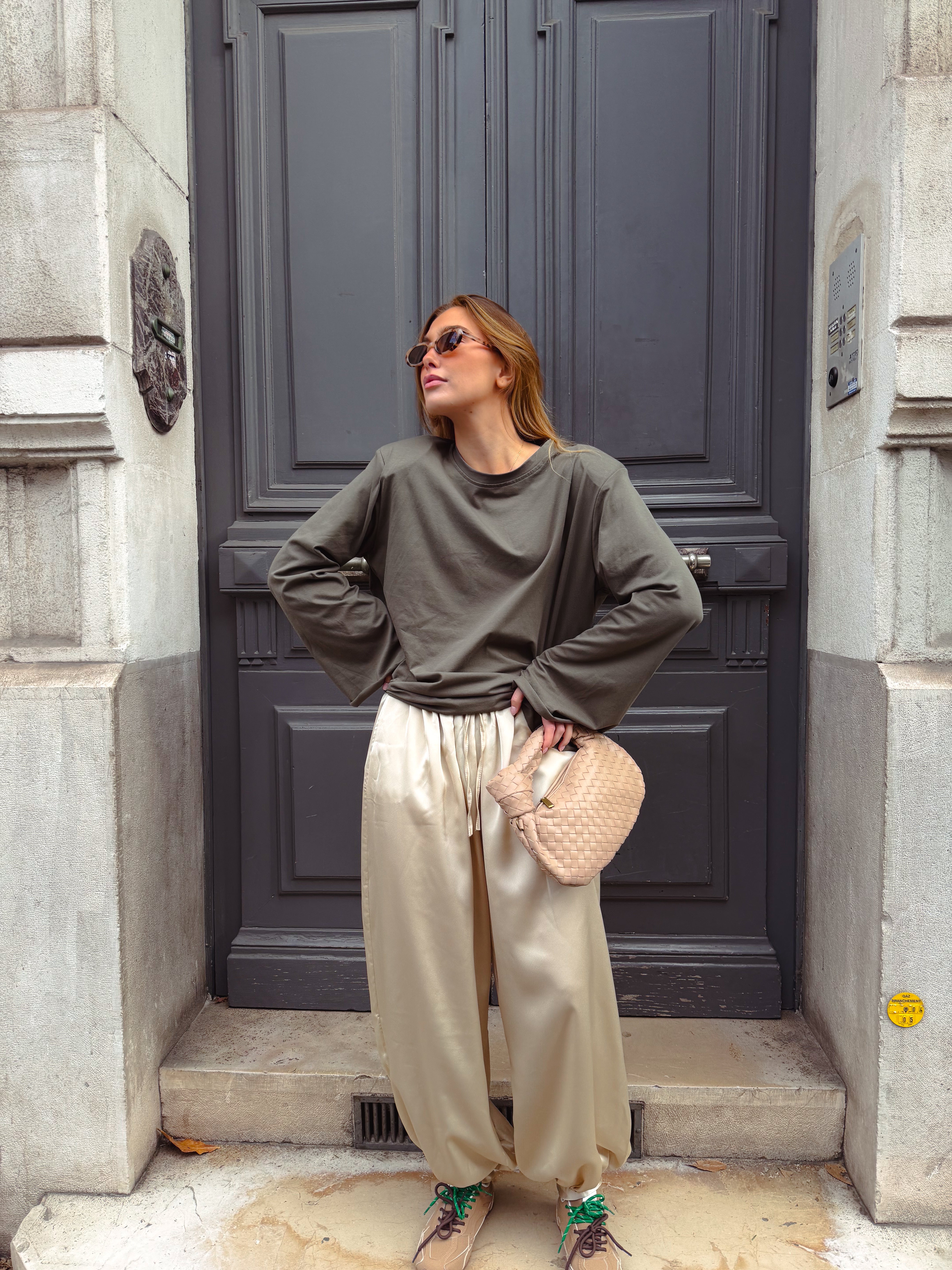 Pantalon Mathea beige