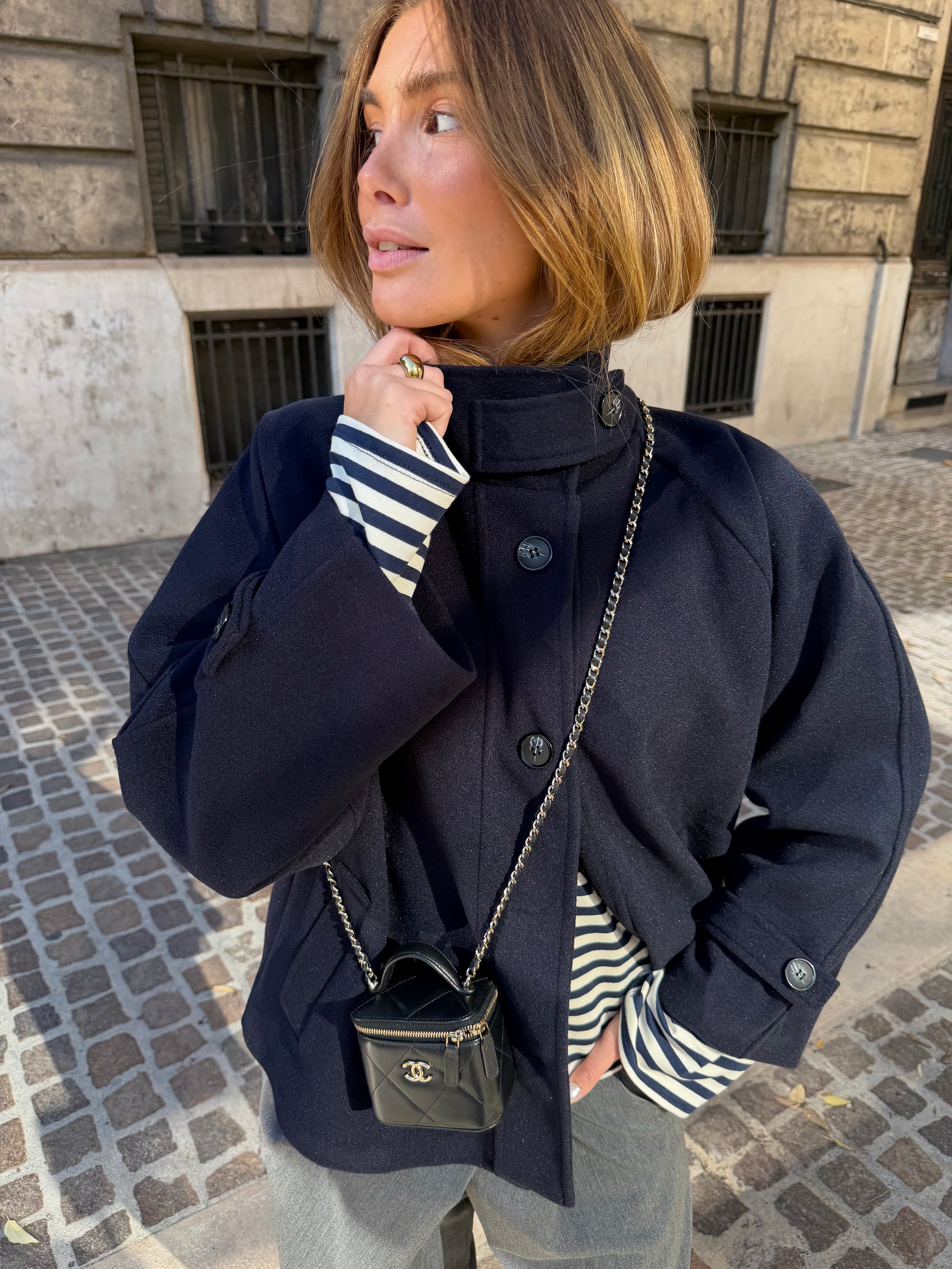 Manteau Calix bleu marine (05/12)