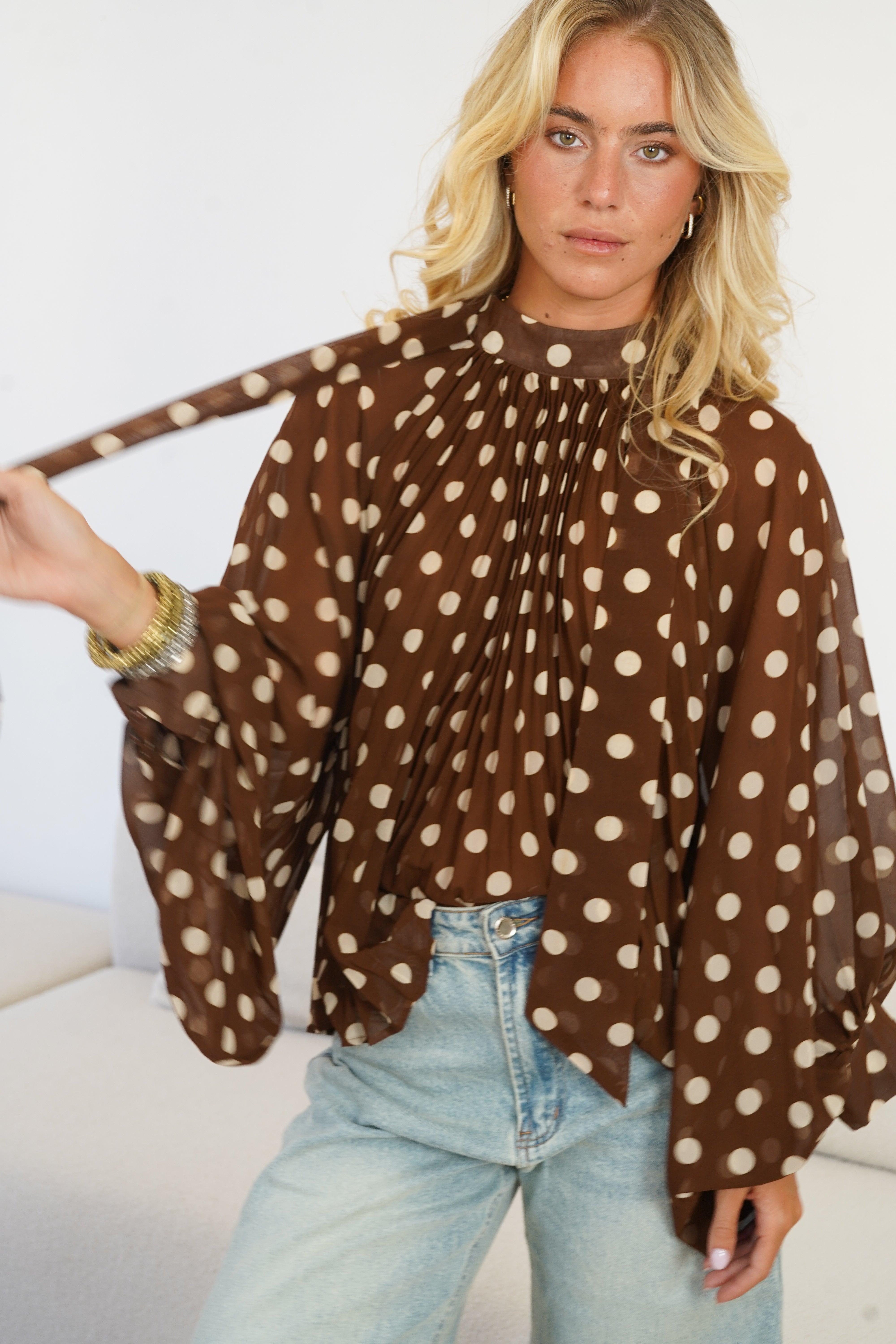 Bluza Éléanore maro