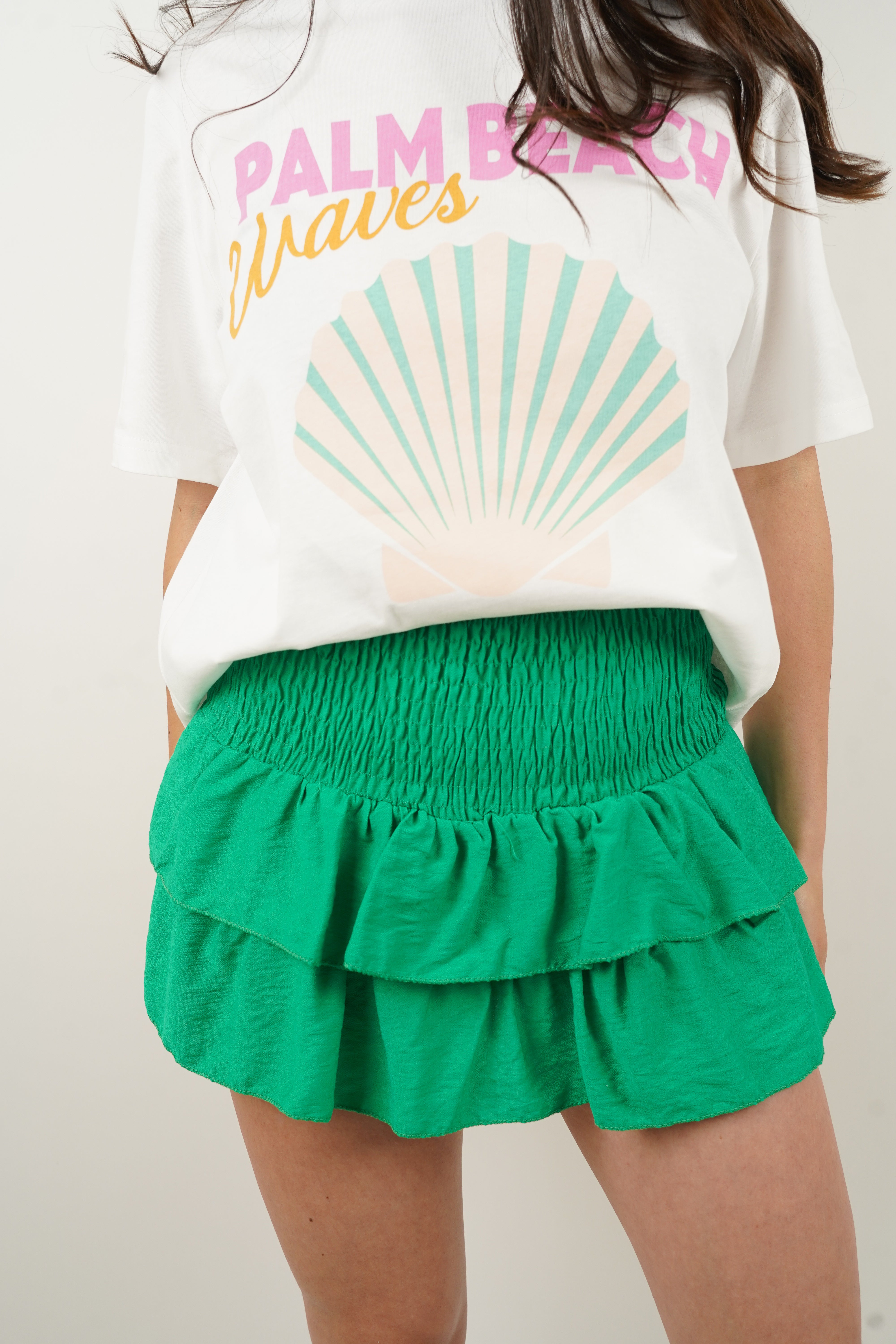Green Amal skort