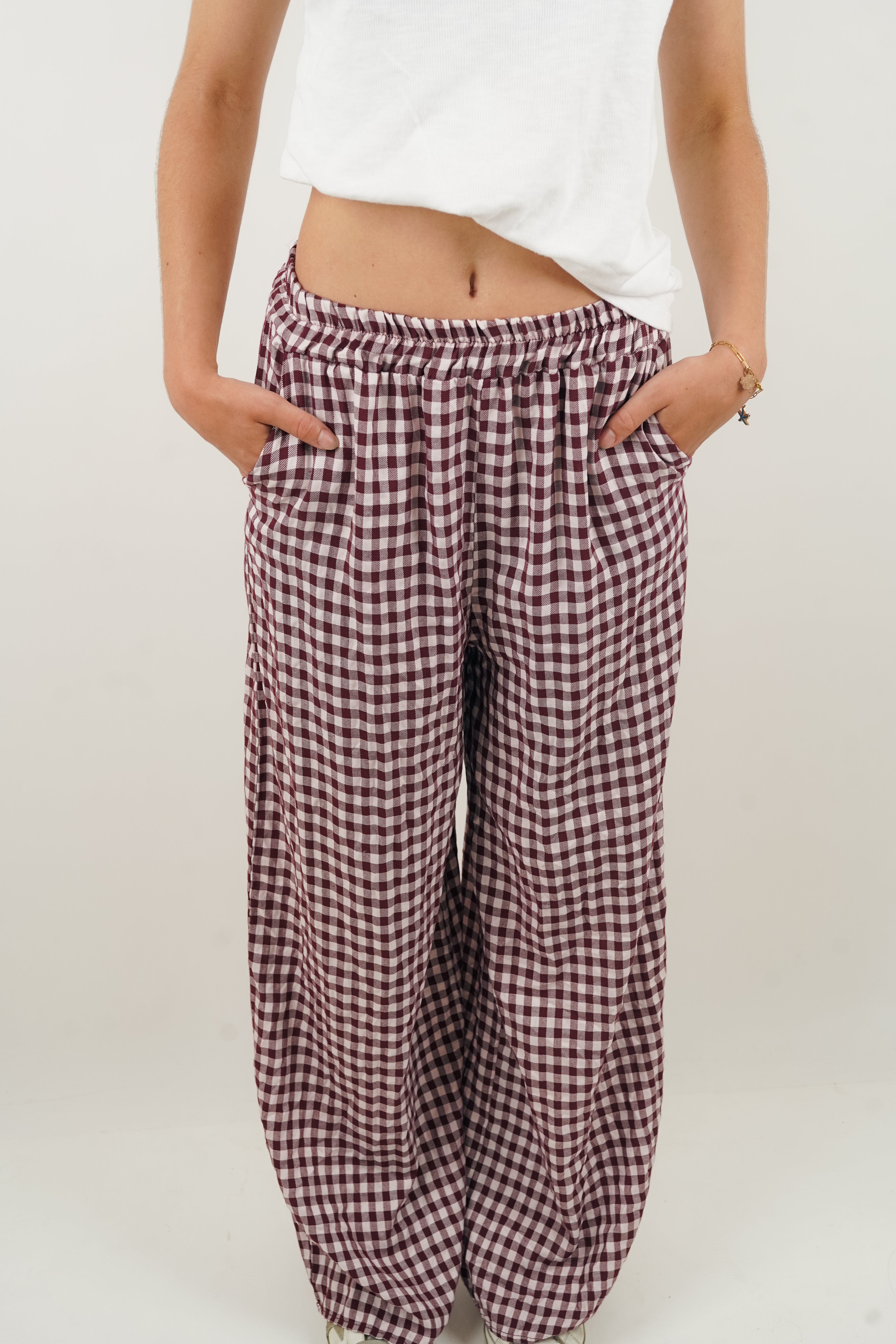Sacha burgundy pants