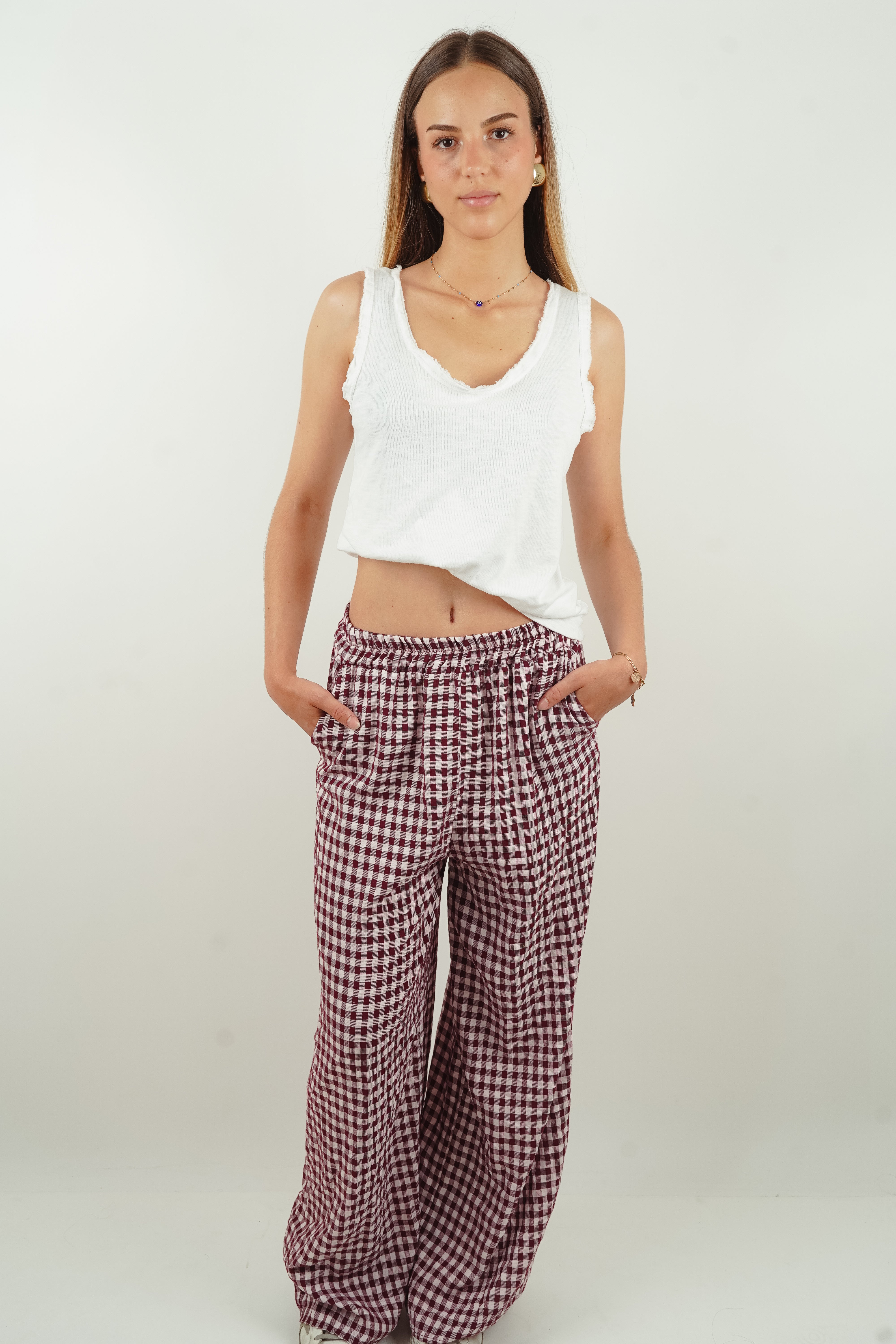 Sacha burgundy pants