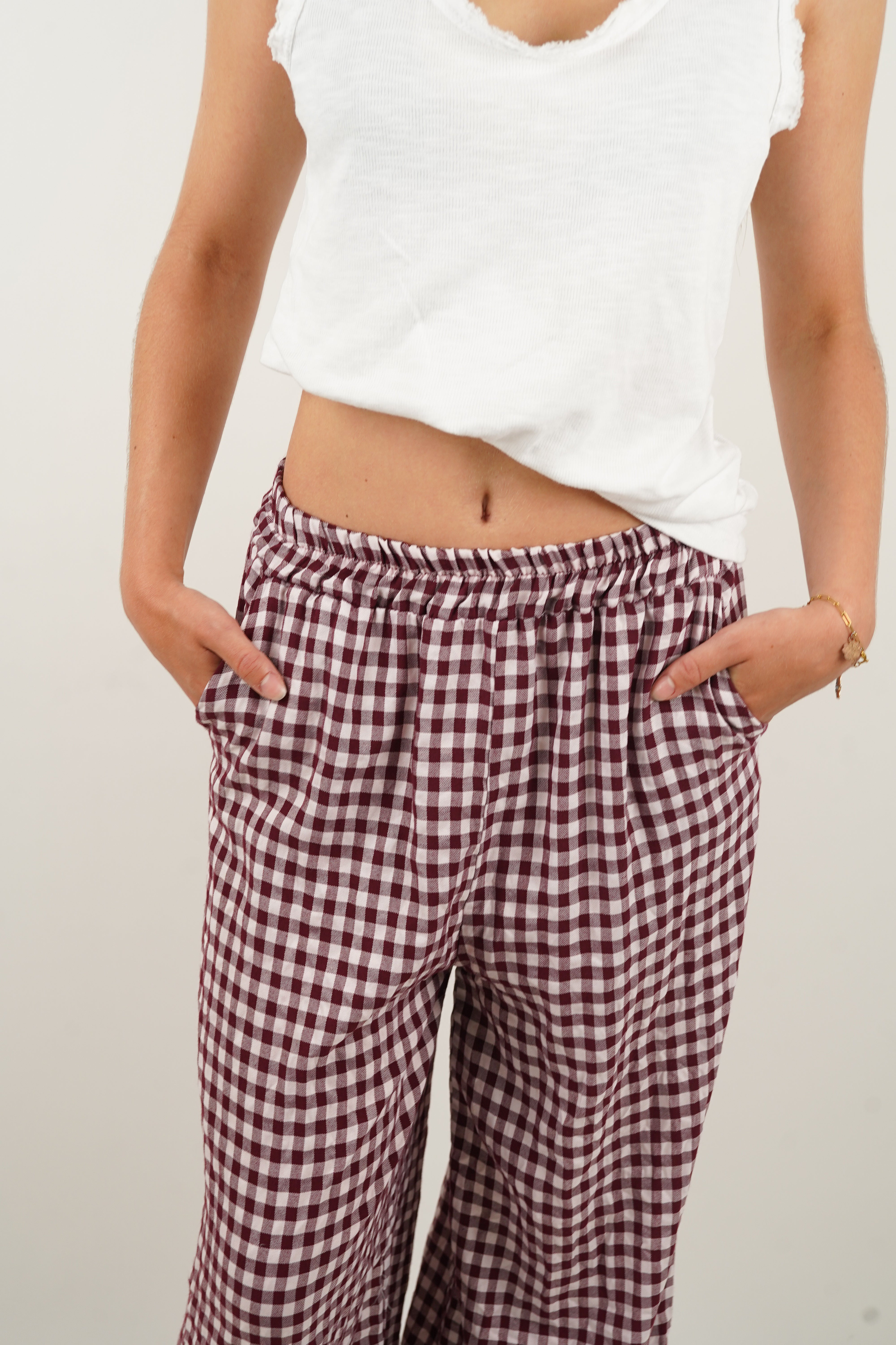 Sacha burgundy pants