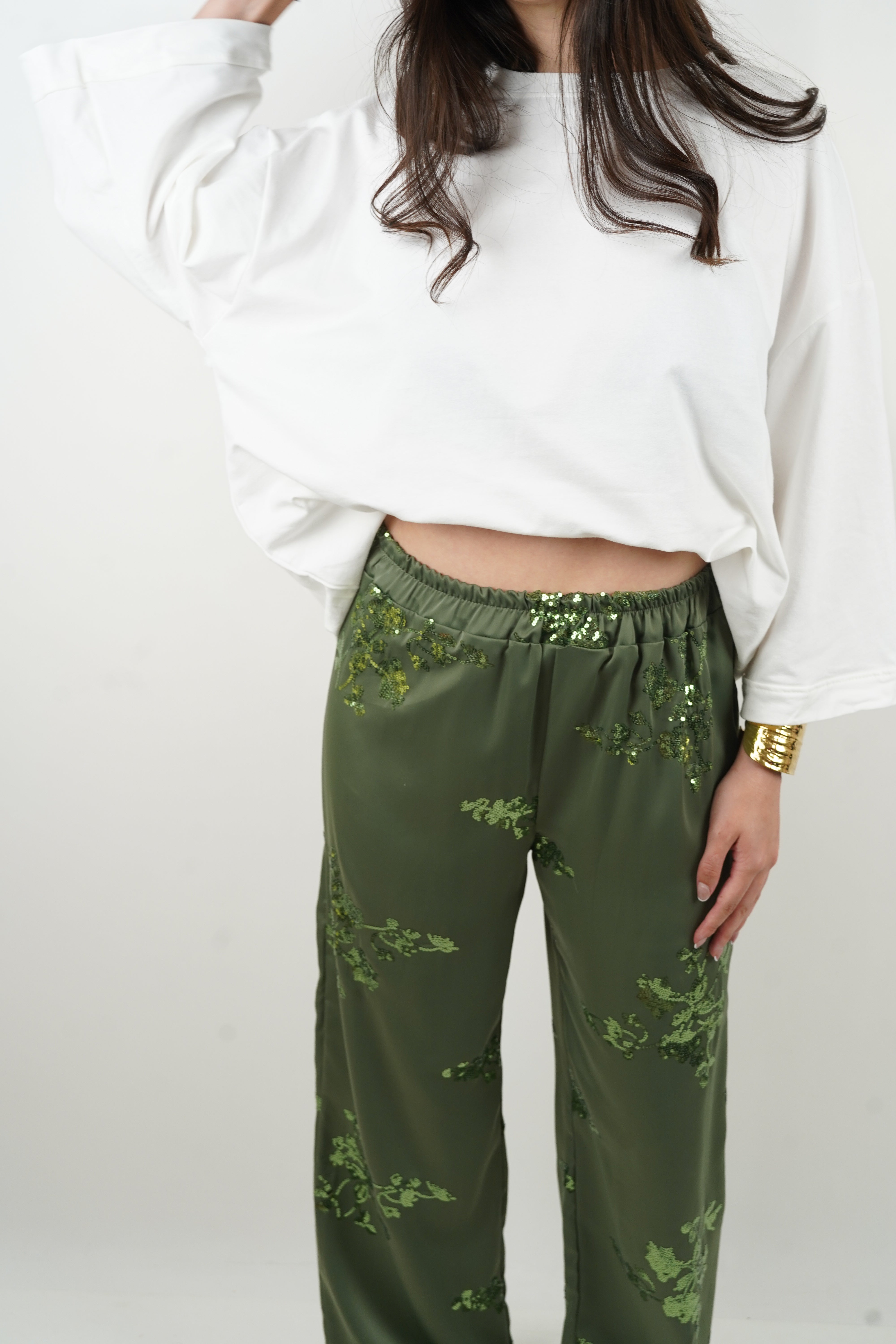 Lorena khaki pants