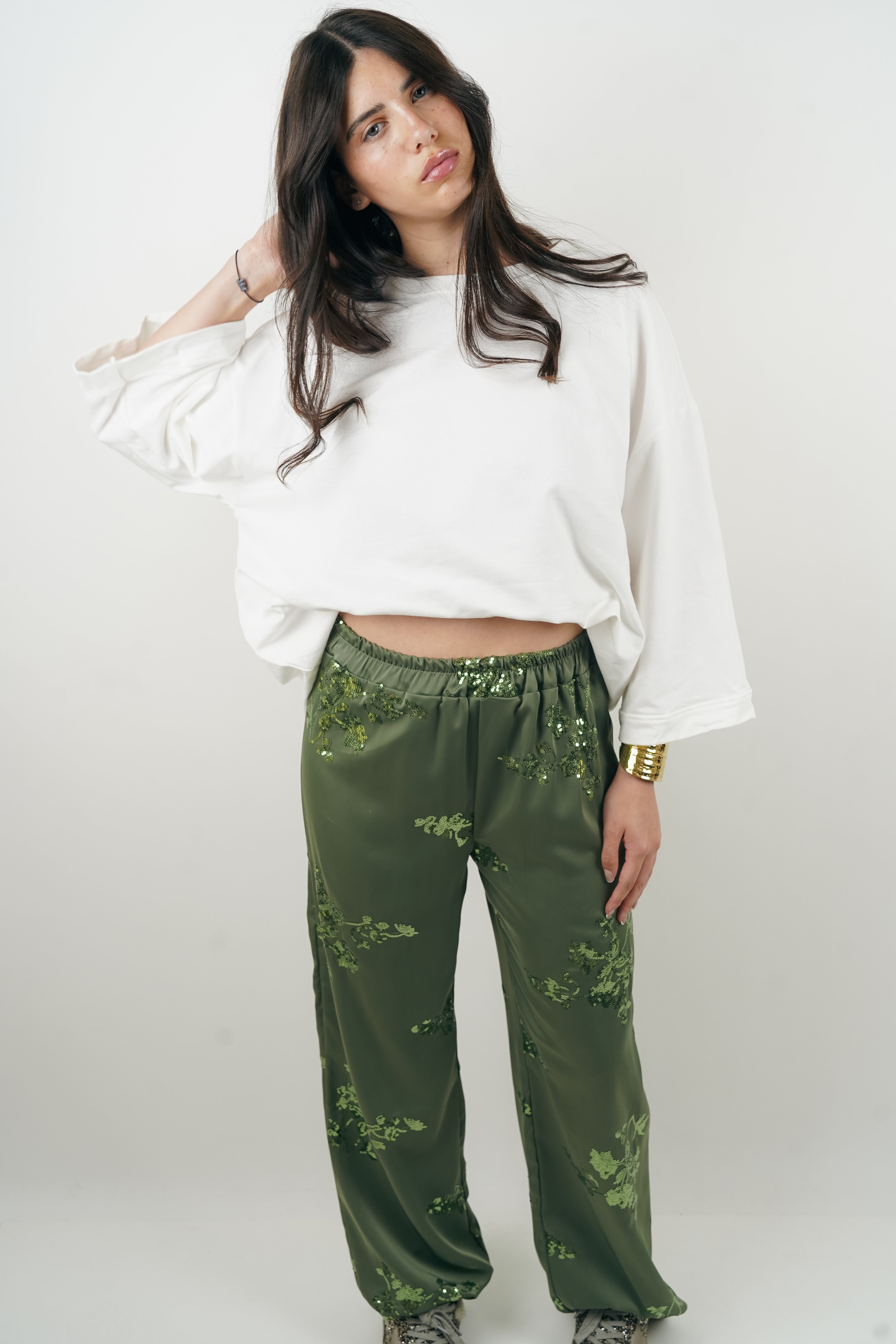 Lorena khaki pants