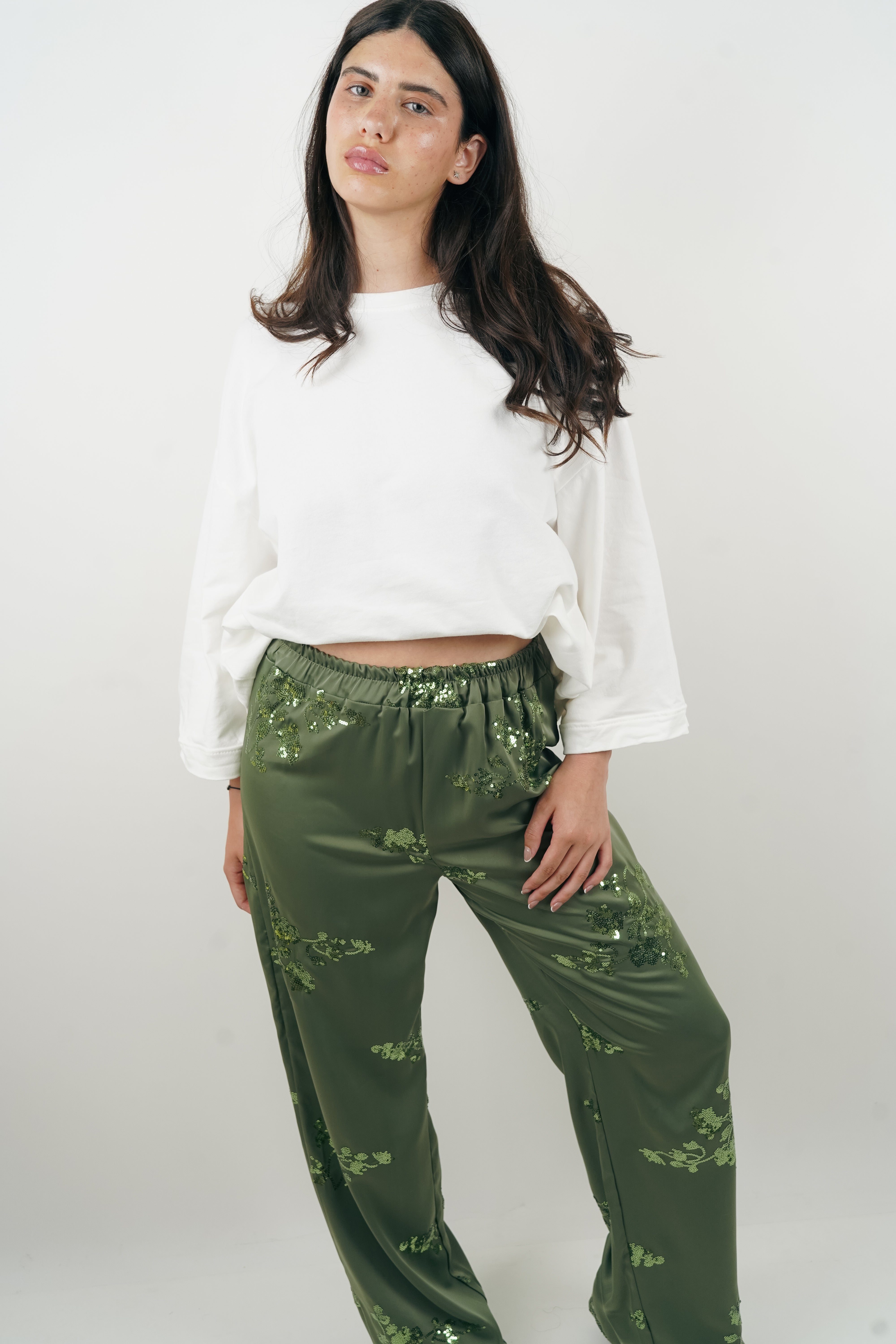 Lorena khaki pants