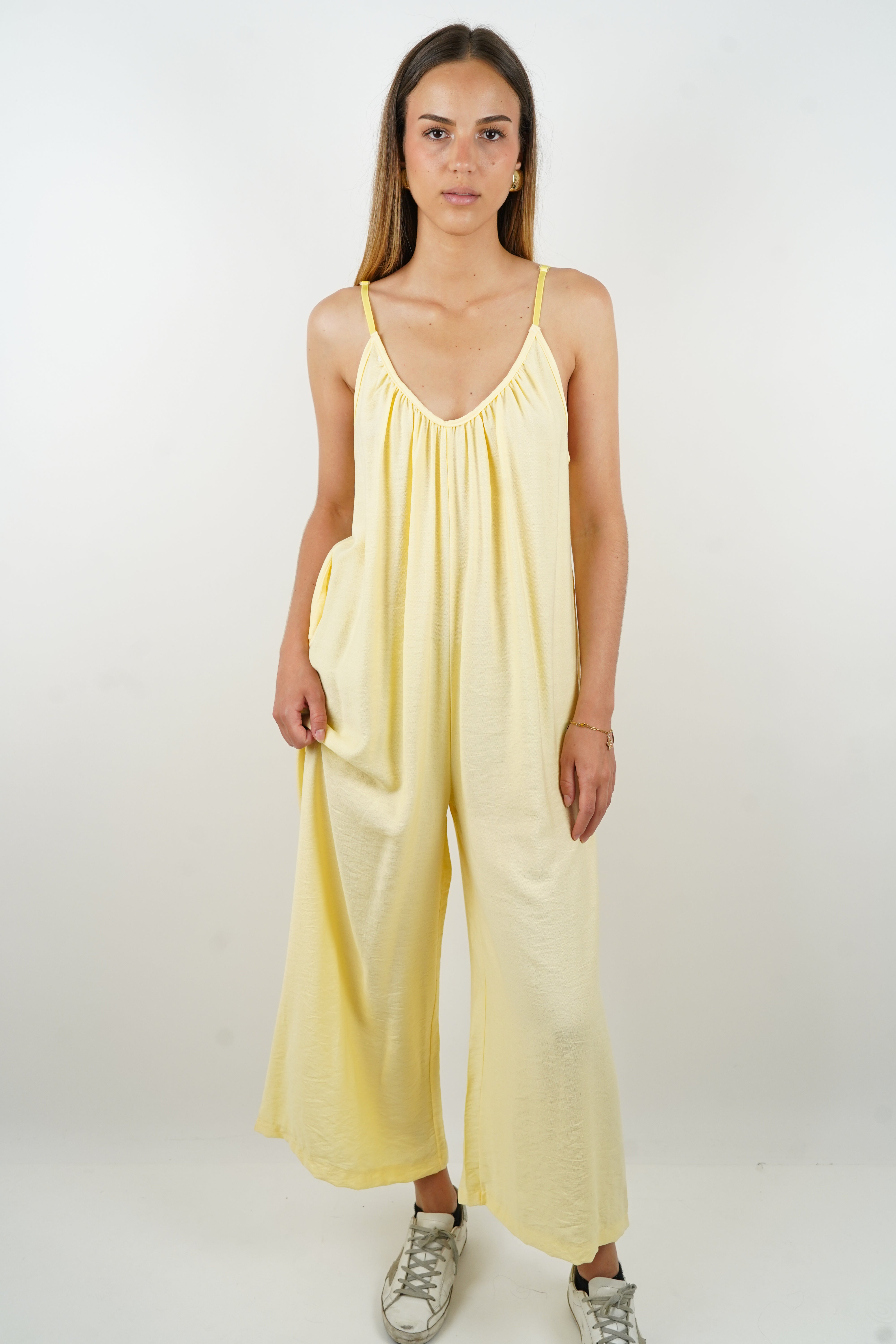 Liam yellow jumpsuit