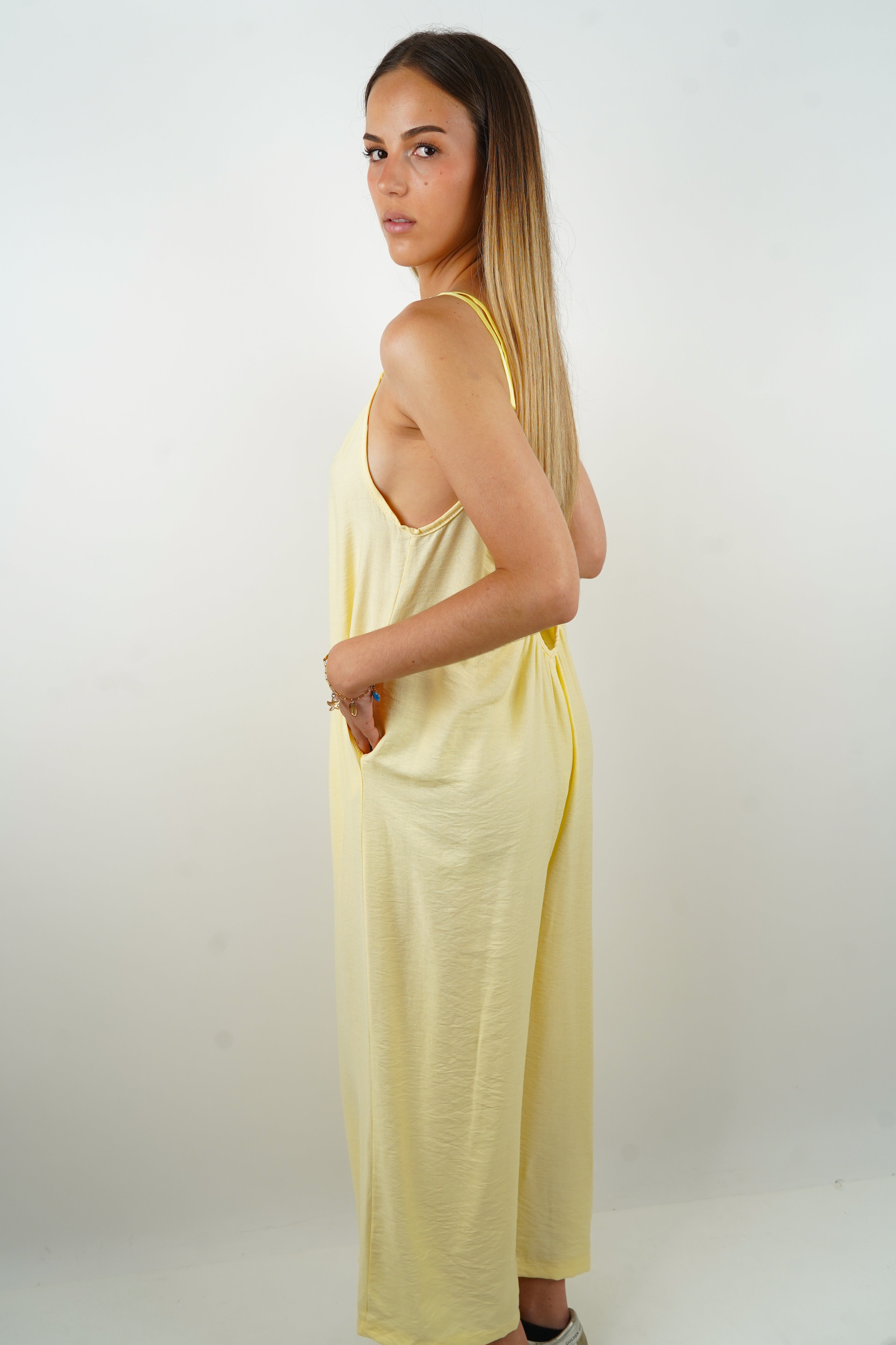 Liam yellow jumpsuit