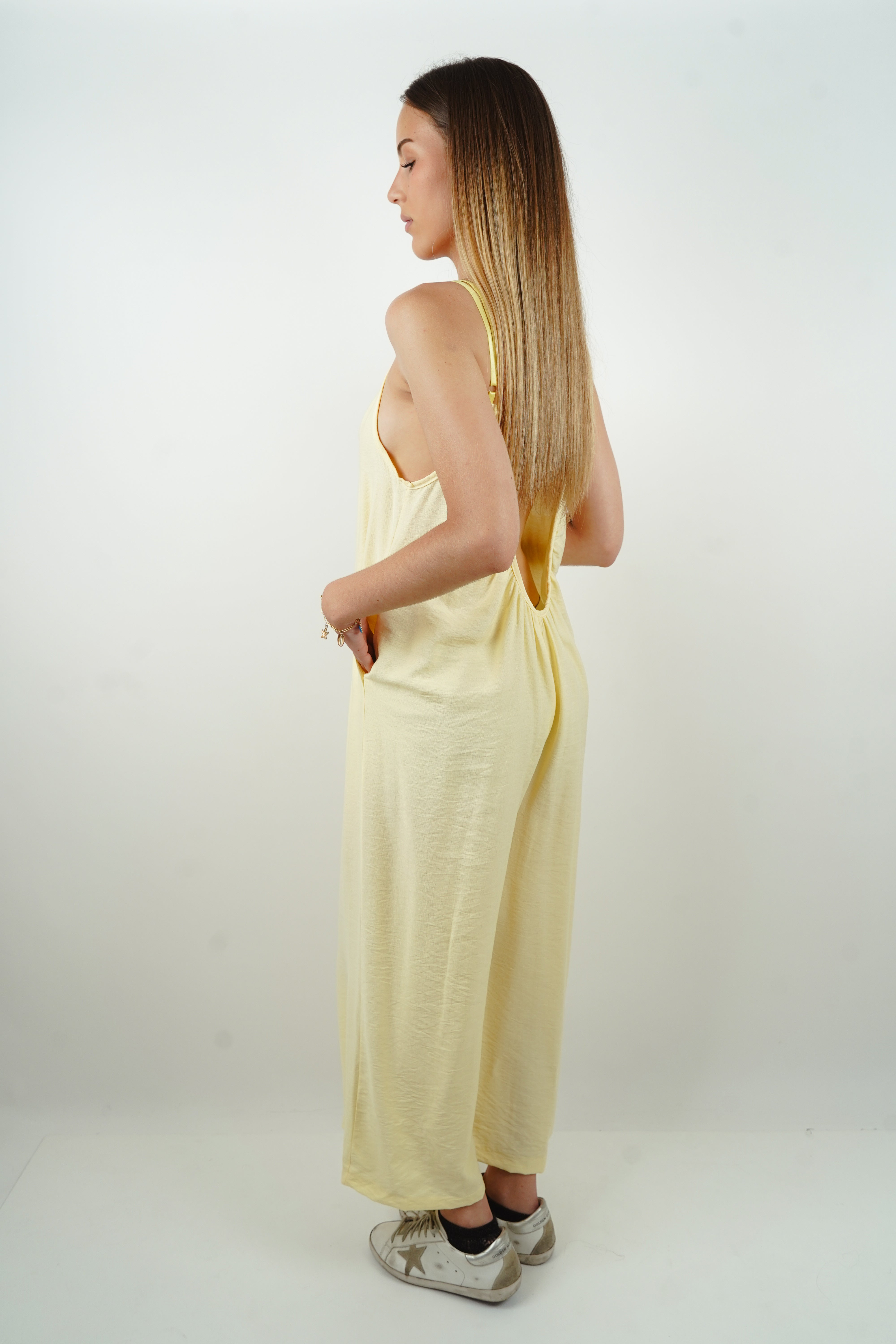 Liam yellow jumpsuit