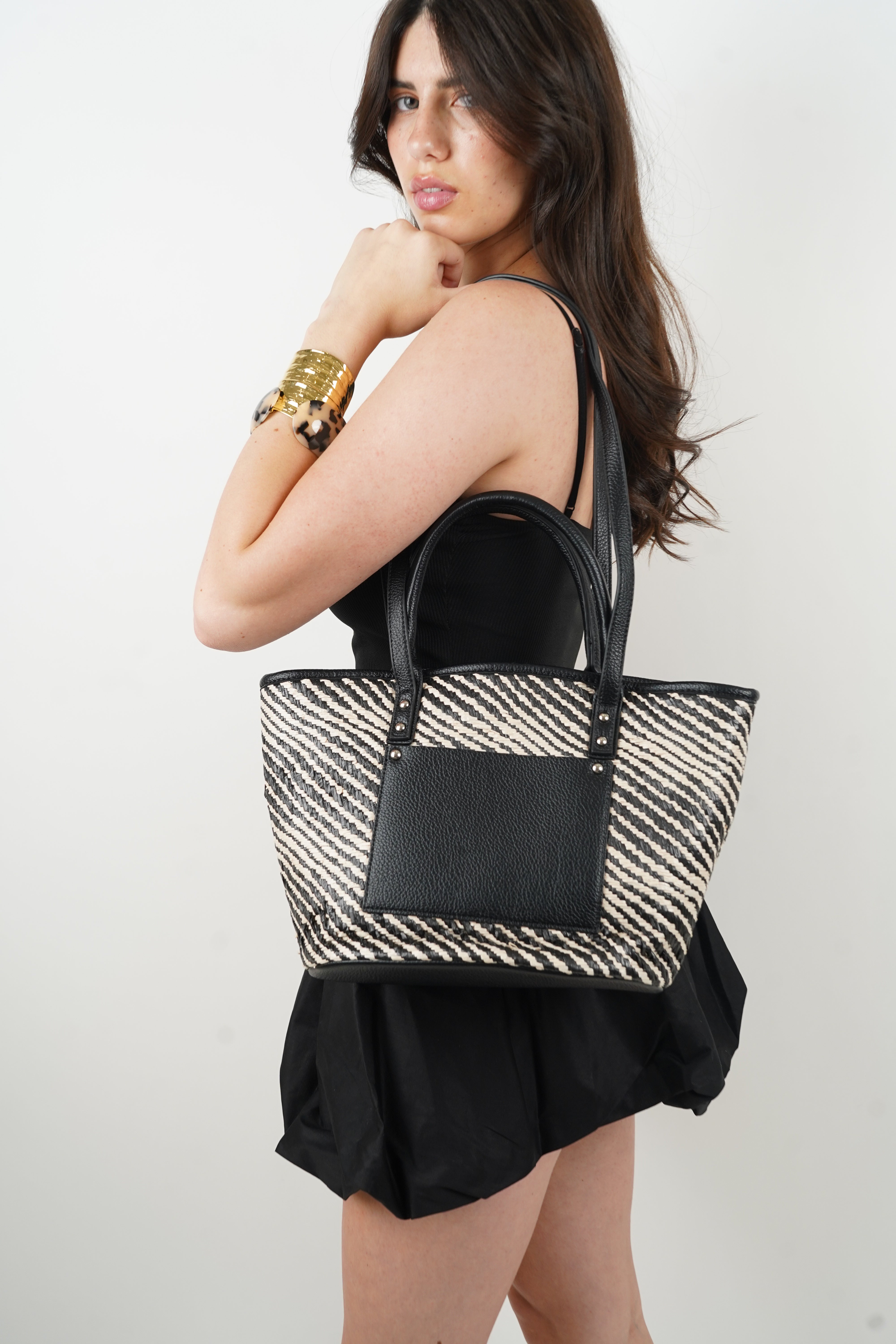 Black Marion basket