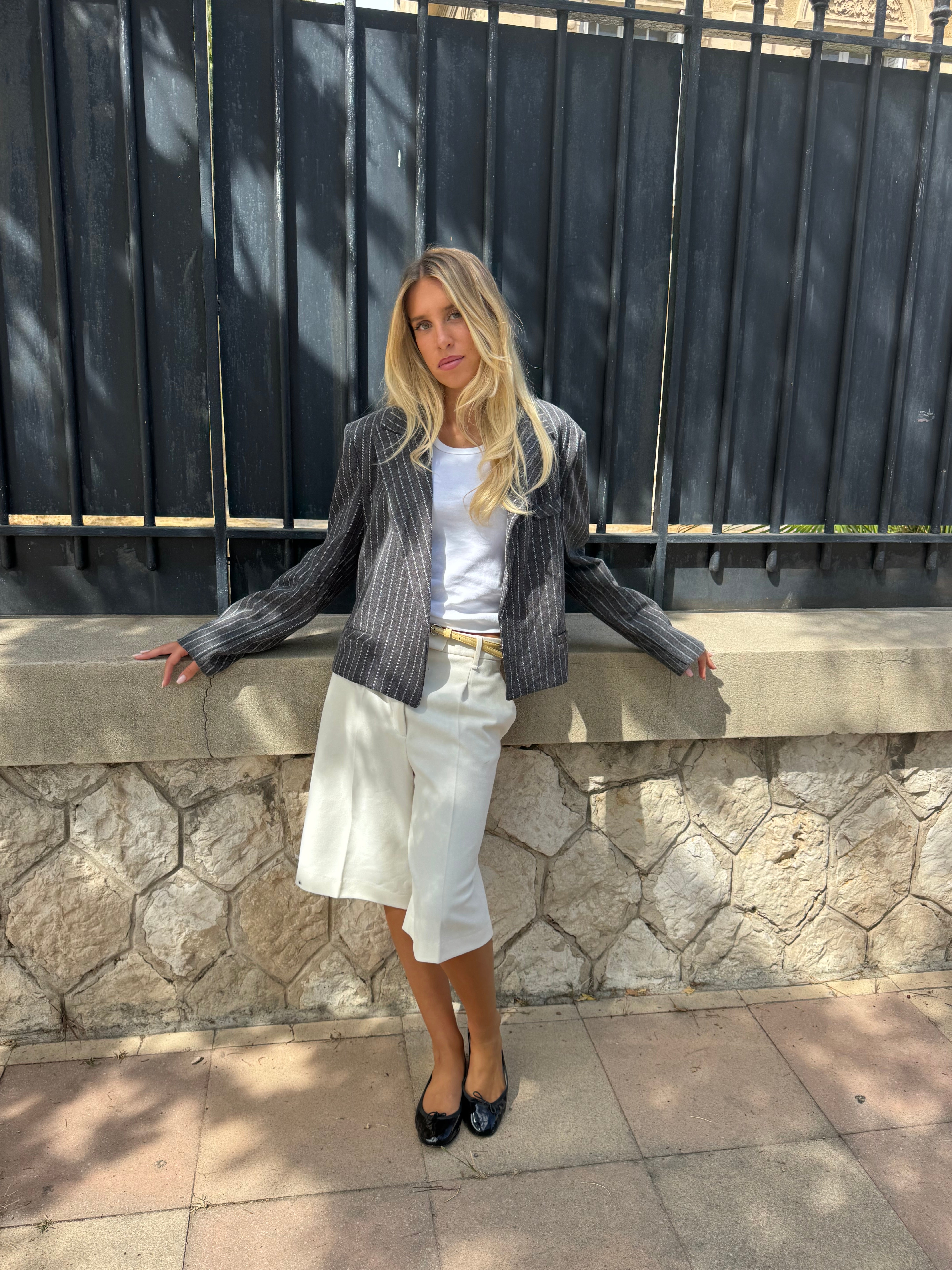 Gray Lisa Blazer