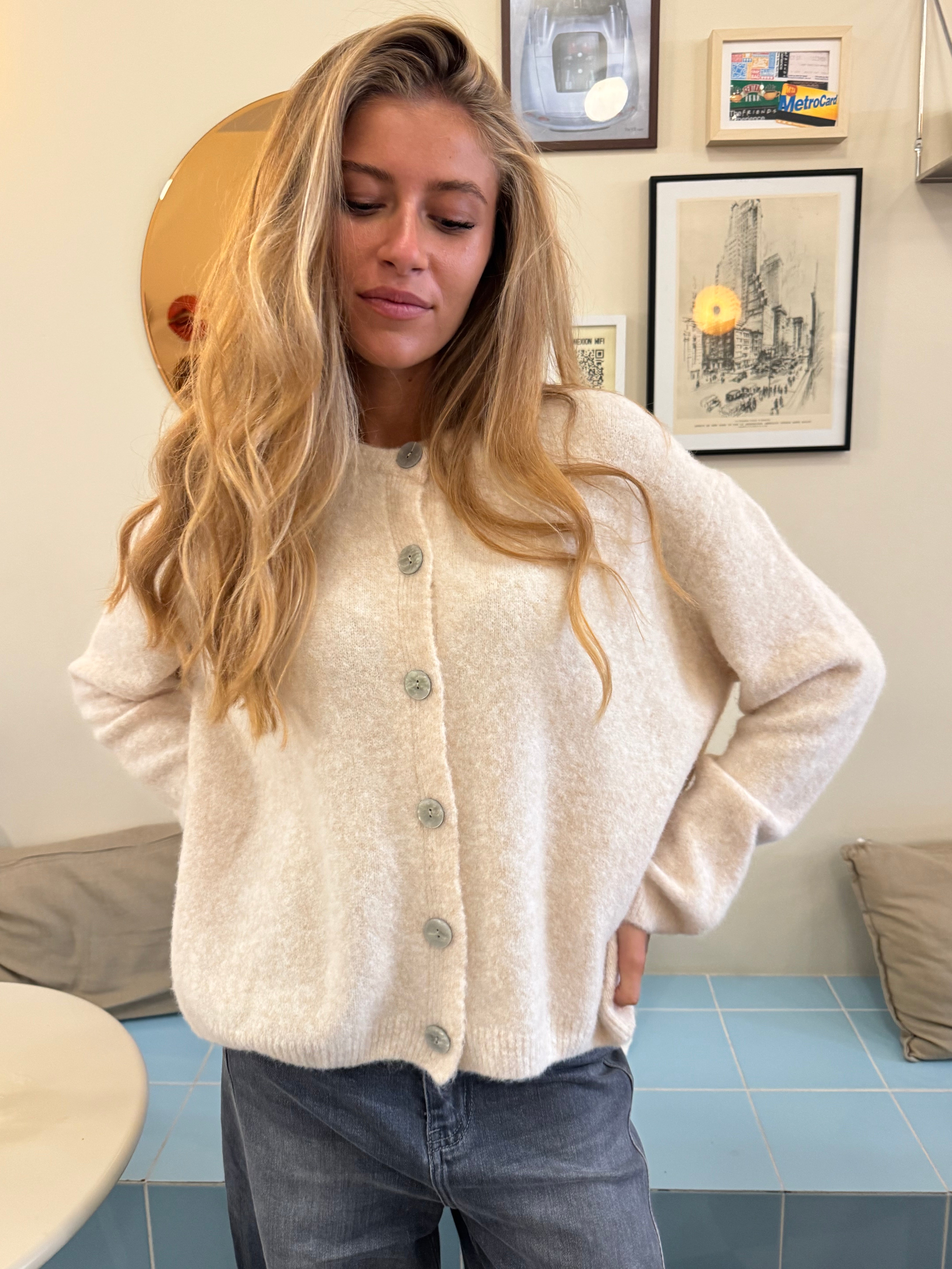Chaleco Lorraine beige