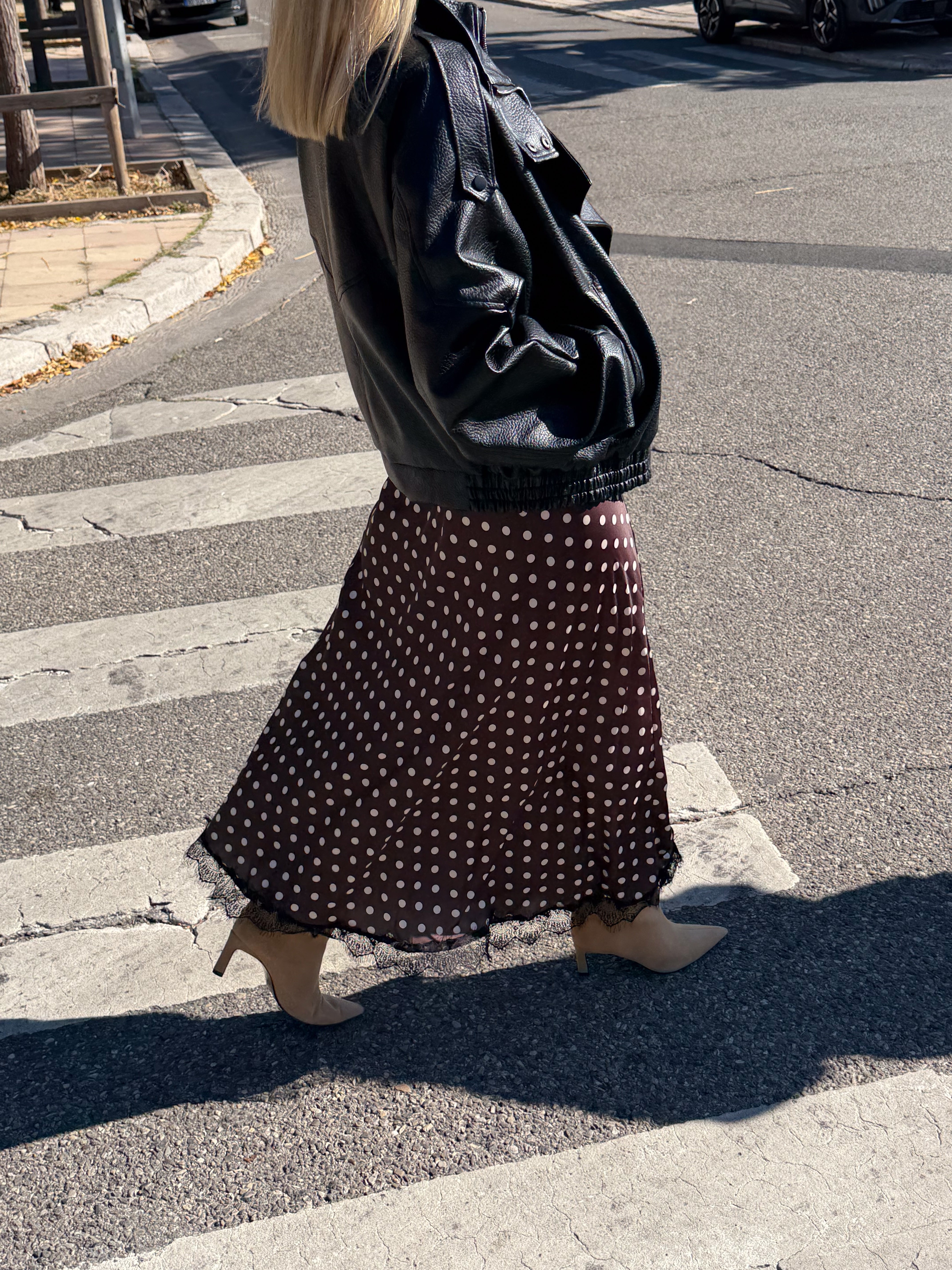 Brown Clothilde skirt