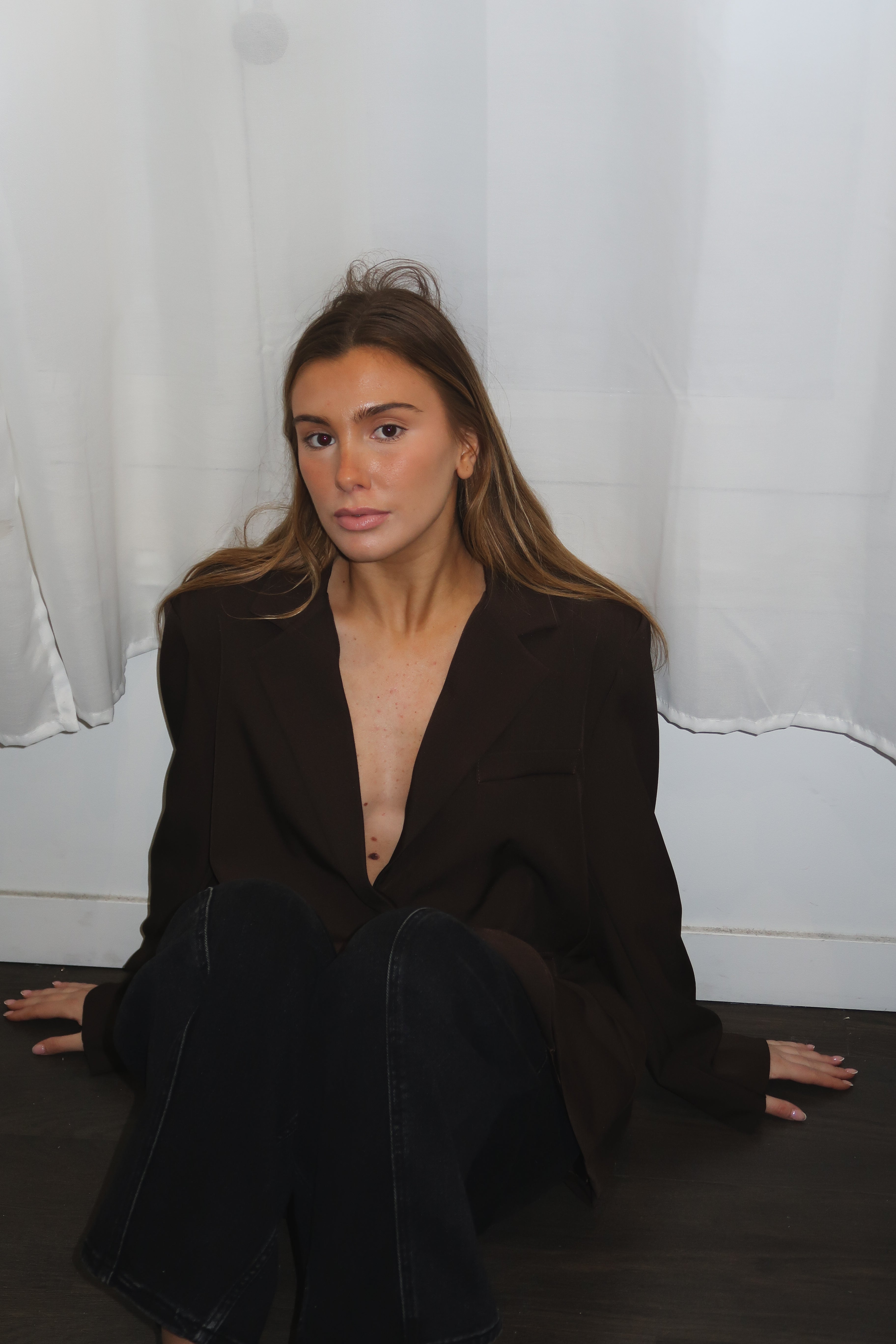 Brown Antonella Blazer